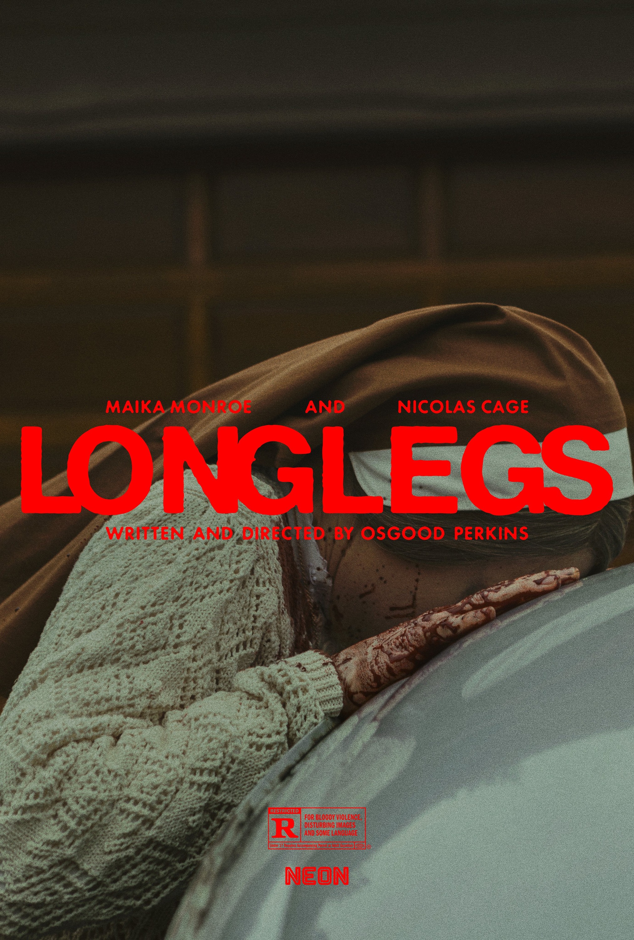 Mega Sized Movie Poster Image for Longlegs (#3 of 10)