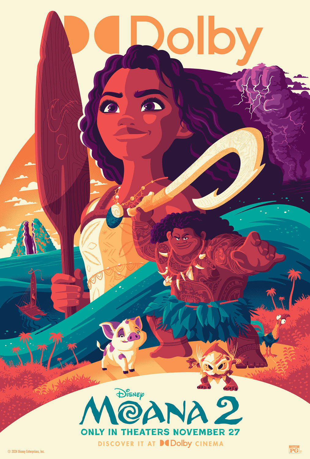 Extra Large Movie Poster Image for Moana 2 (#10 of 15)