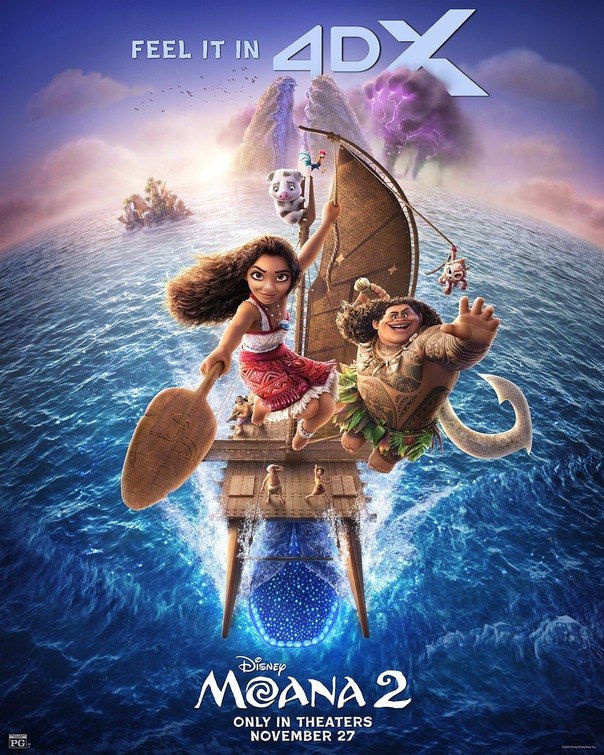 Moana 2 Movie Poster