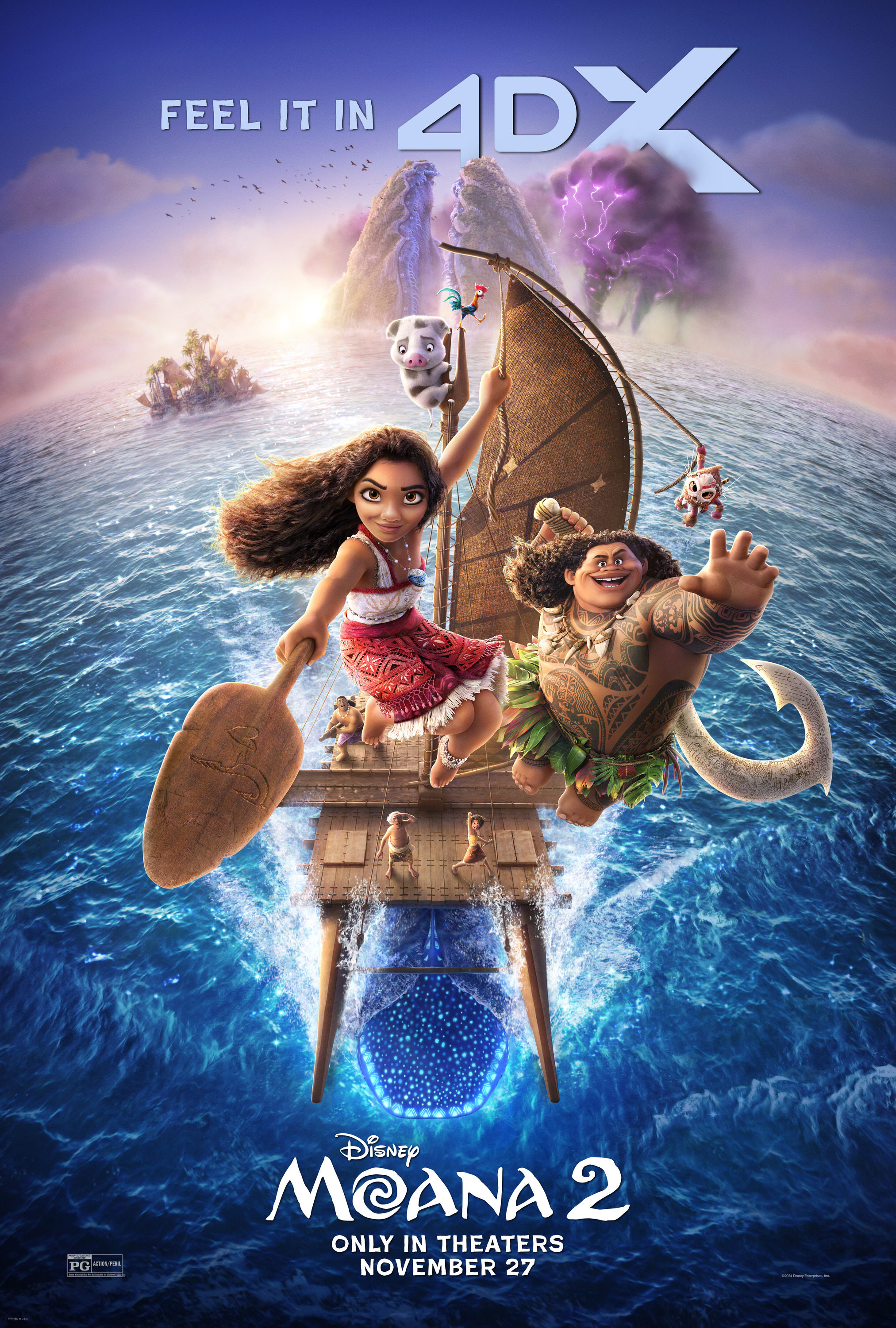 Mega Sized Movie Poster Image for Moana 2 (#11 of 18)