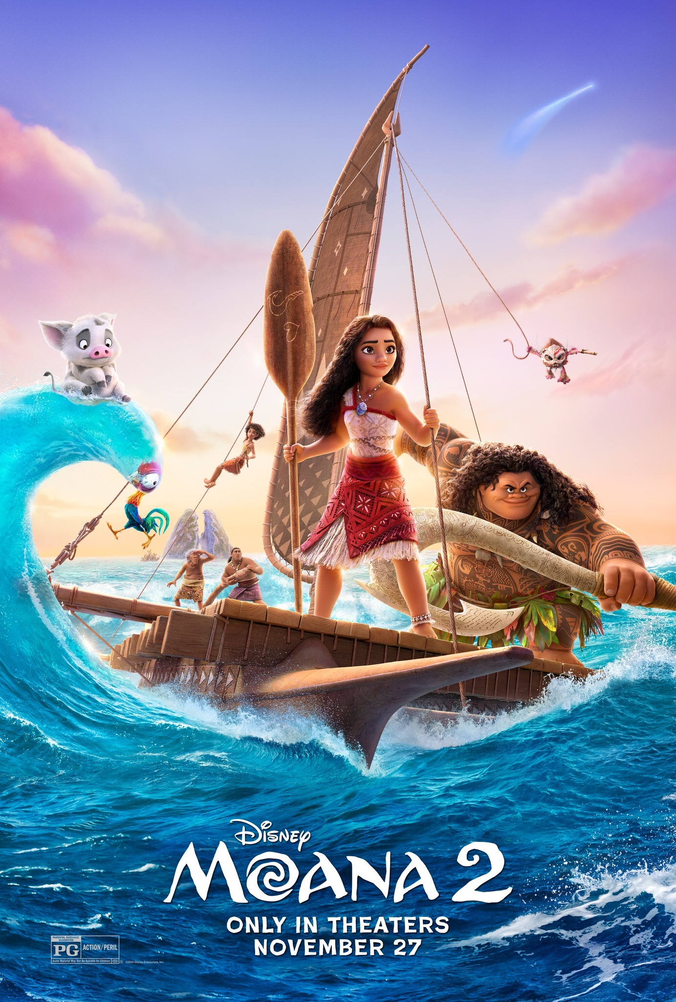 Mega Sized Movie Poster Image for Moana 2 (#6 of 6)