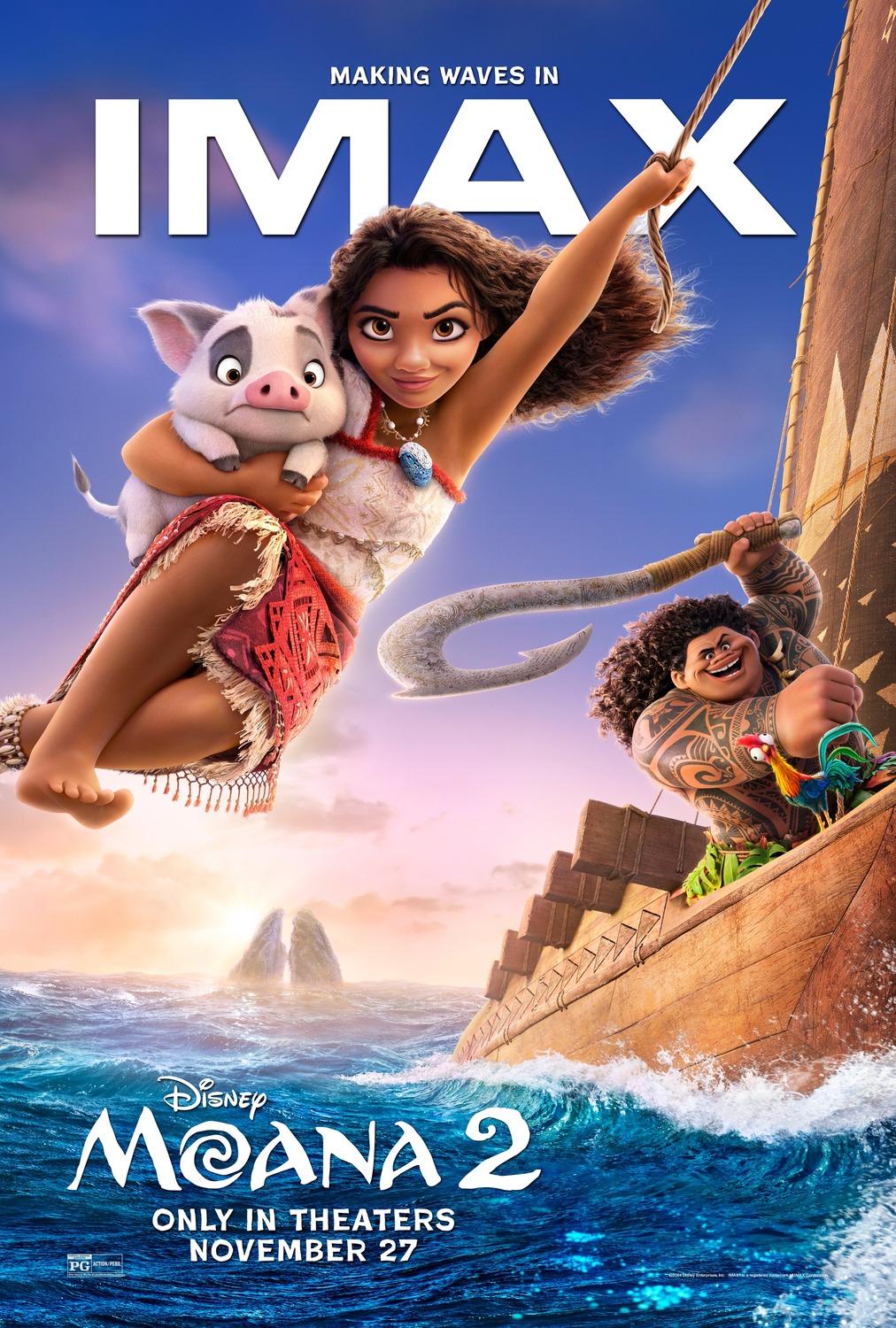 Extra Large Movie Poster Image for Moana 2 (#8 of 15)