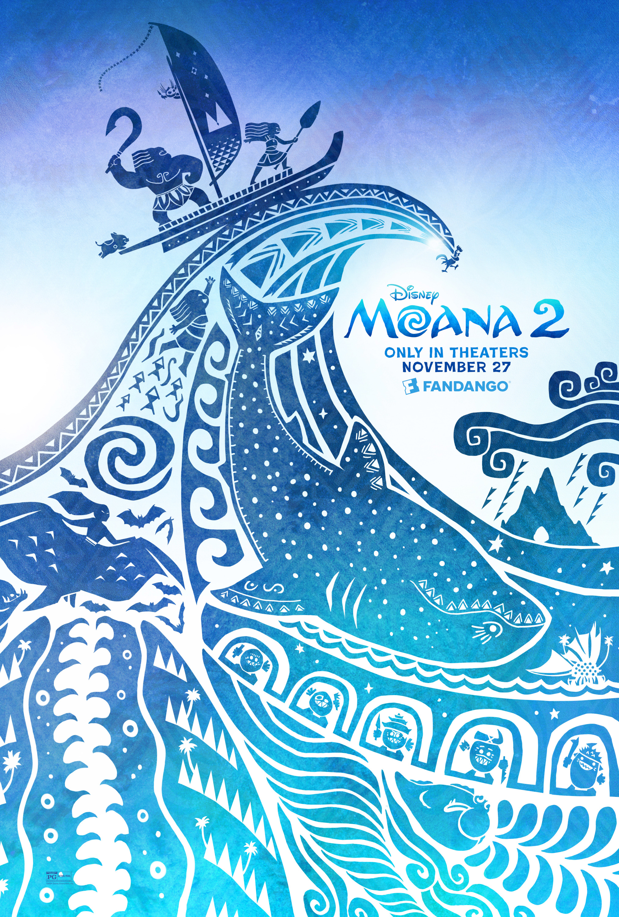 Mega Sized Movie Poster Image for Moana 2 (#9 of 17)