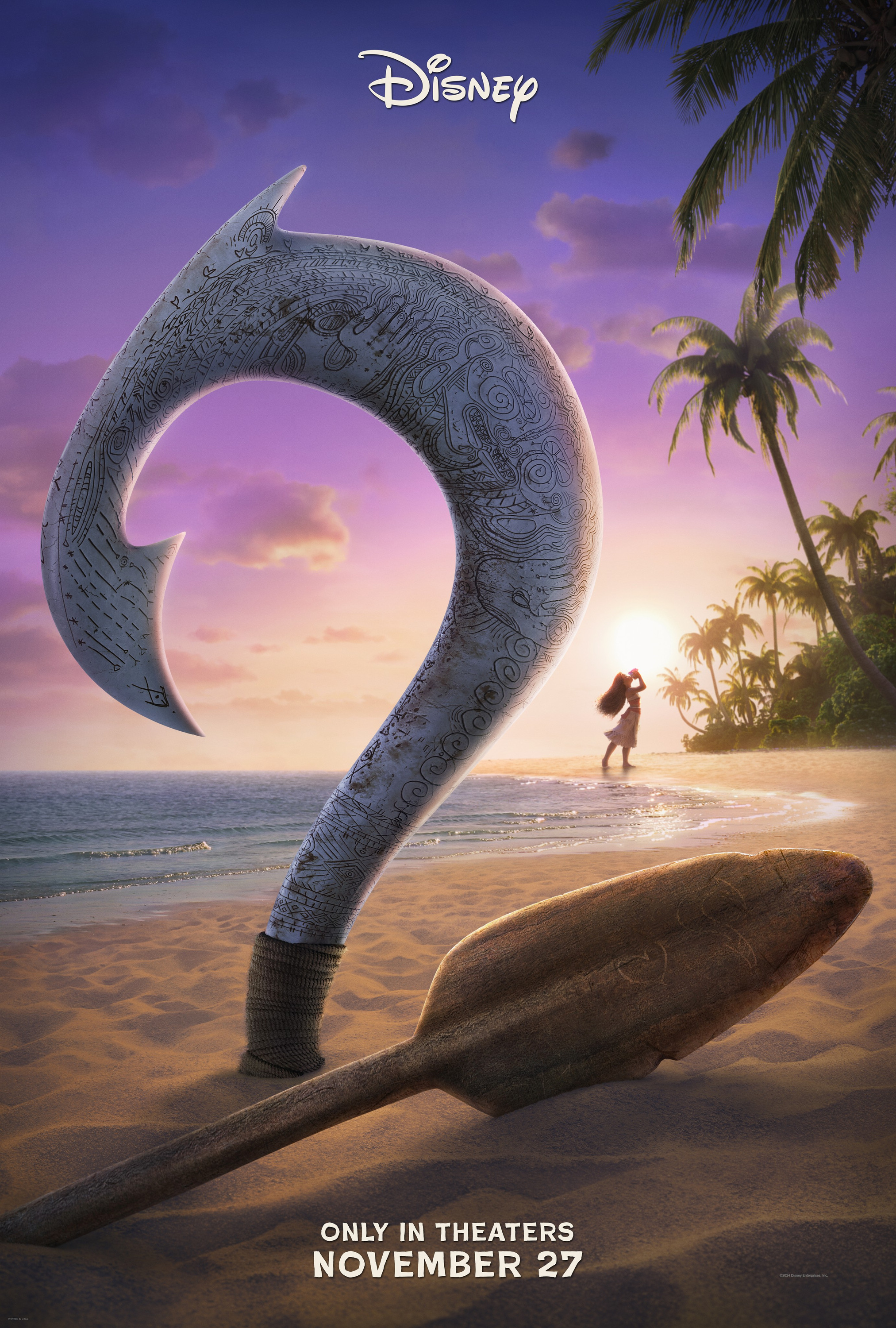 Mega Sized Movie Poster Image for Moana 2 (#1 of 17)