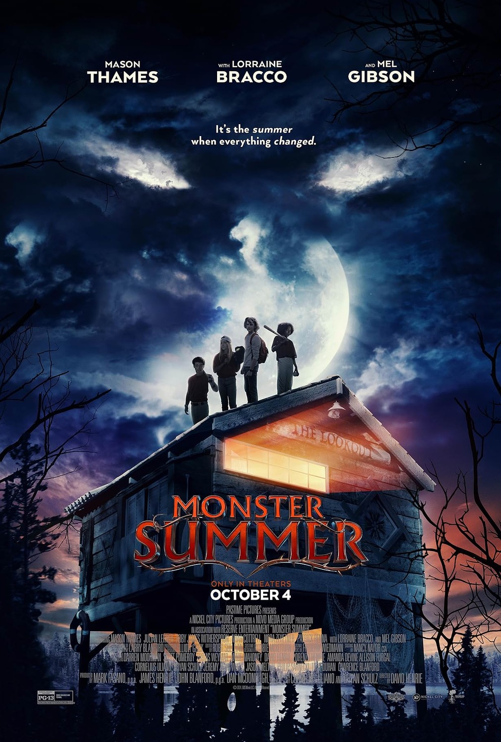 Extra Large Movie Poster Image for Monster Summer 