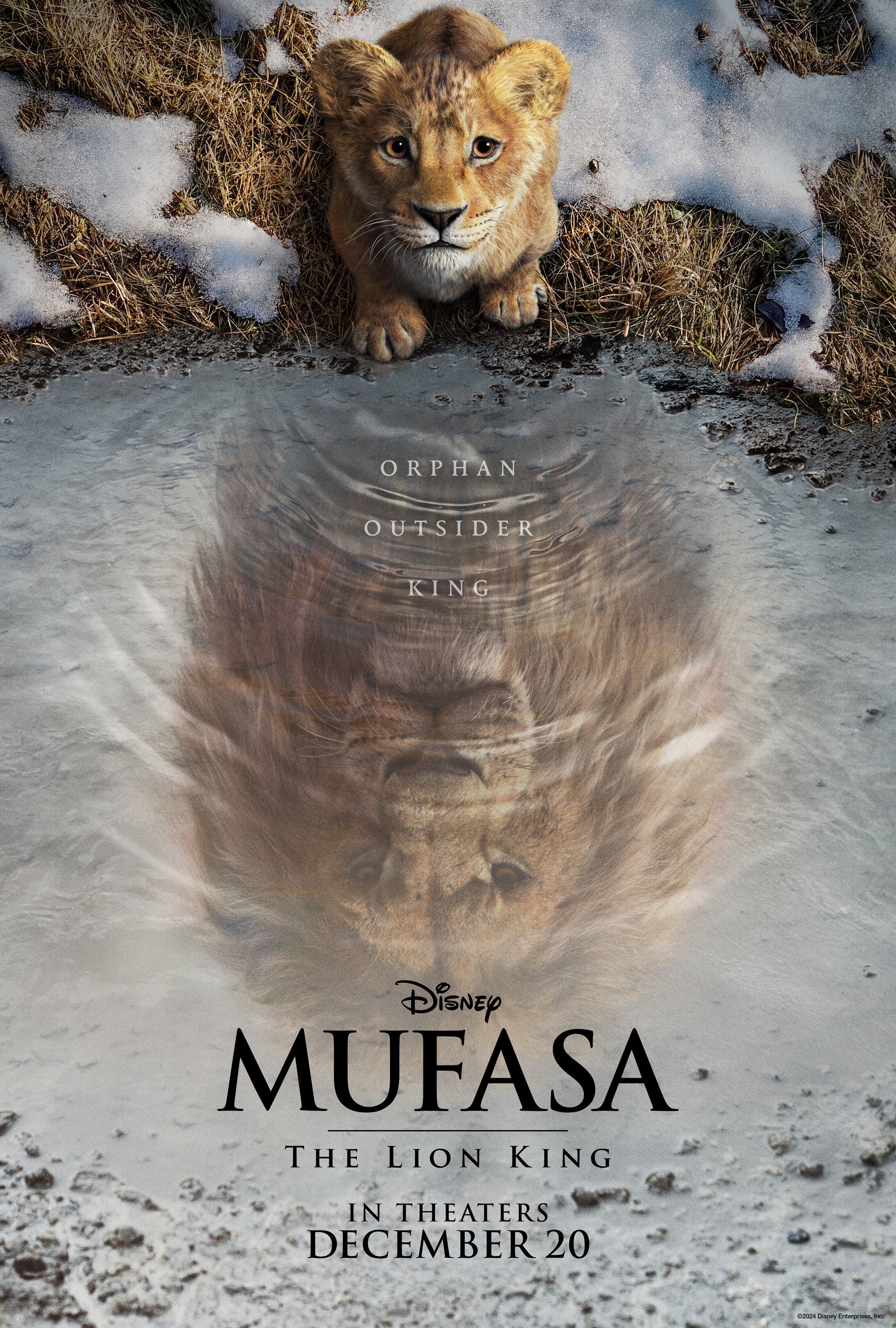 Mega Sized Movie Poster Image for Mufasa: The Lion King (#1 of 2)