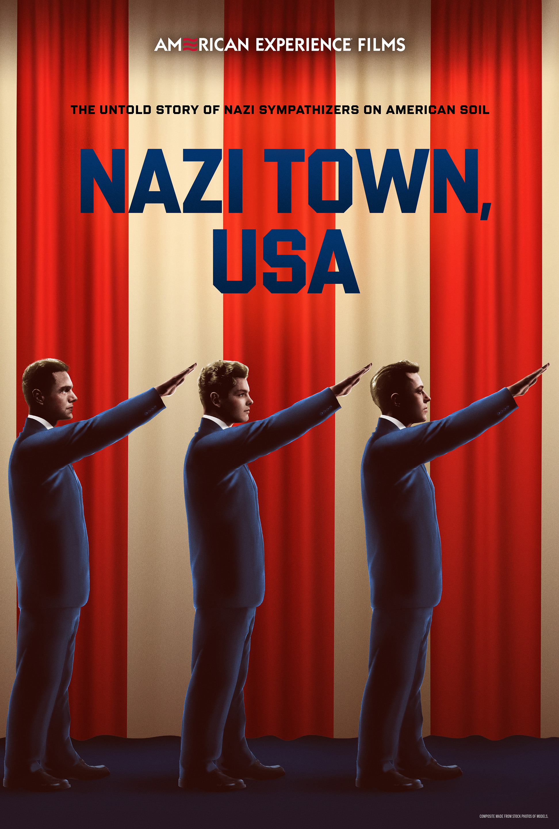 Mega Sized Movie Poster Image for Nazi Town, USA 