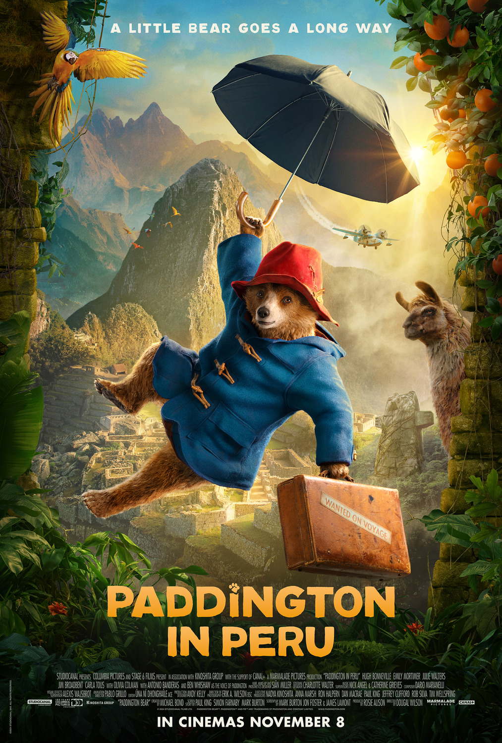 Extra Large Movie Poster Image for Paddington in Peru (#3 of 3)