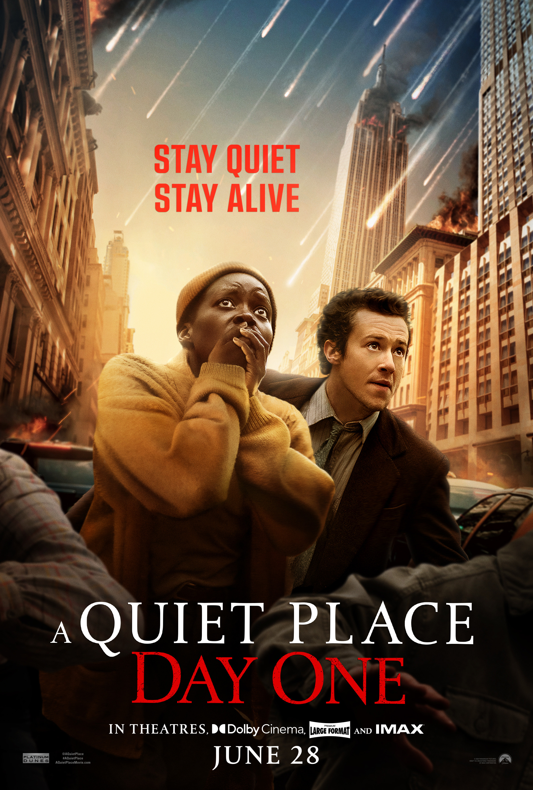 Mega Sized Movie Poster Image for A Quiet Place: Day One (#2 of 8)