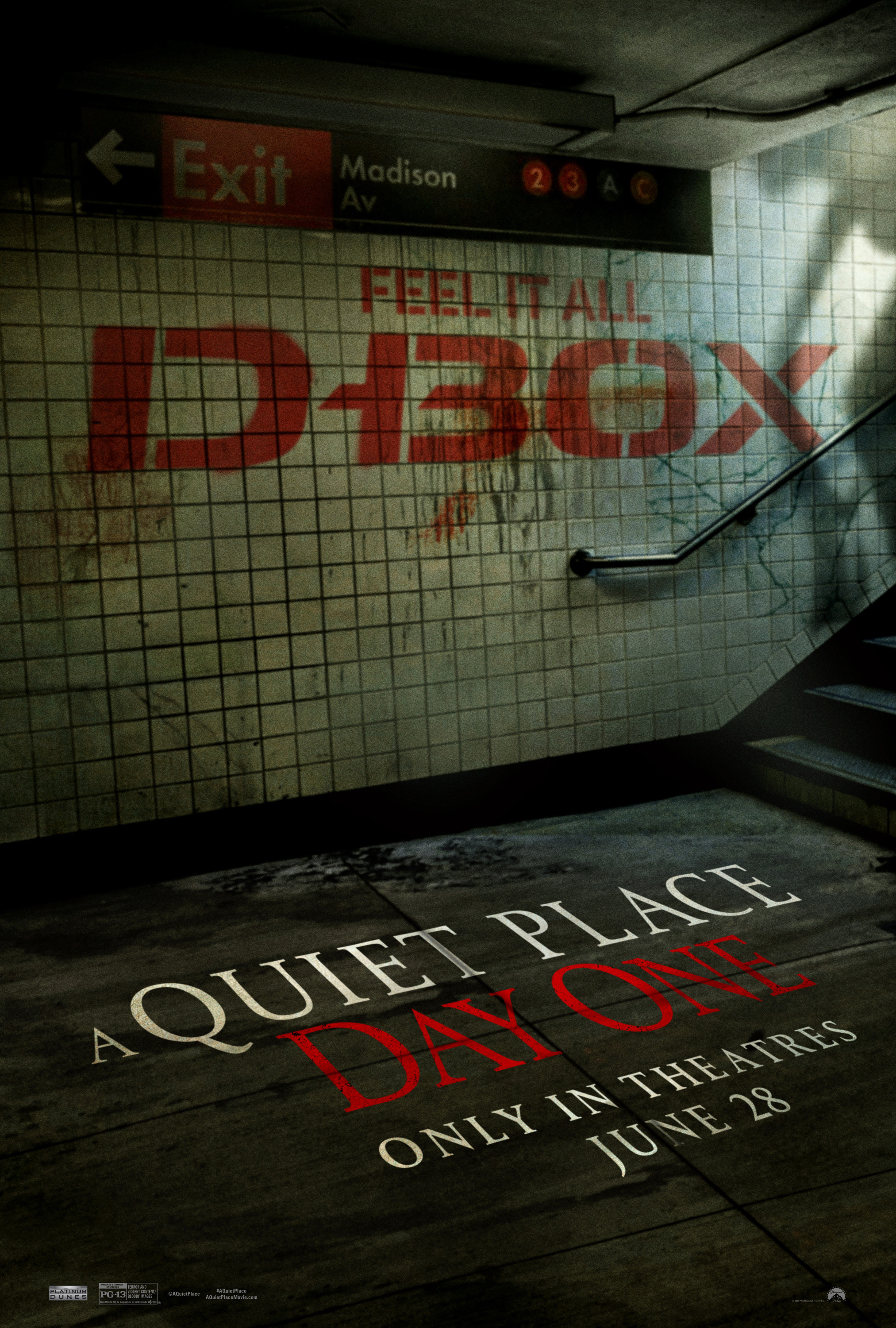 Mega Sized Movie Poster Image for A Quiet Place: Day One (#8 of 10)