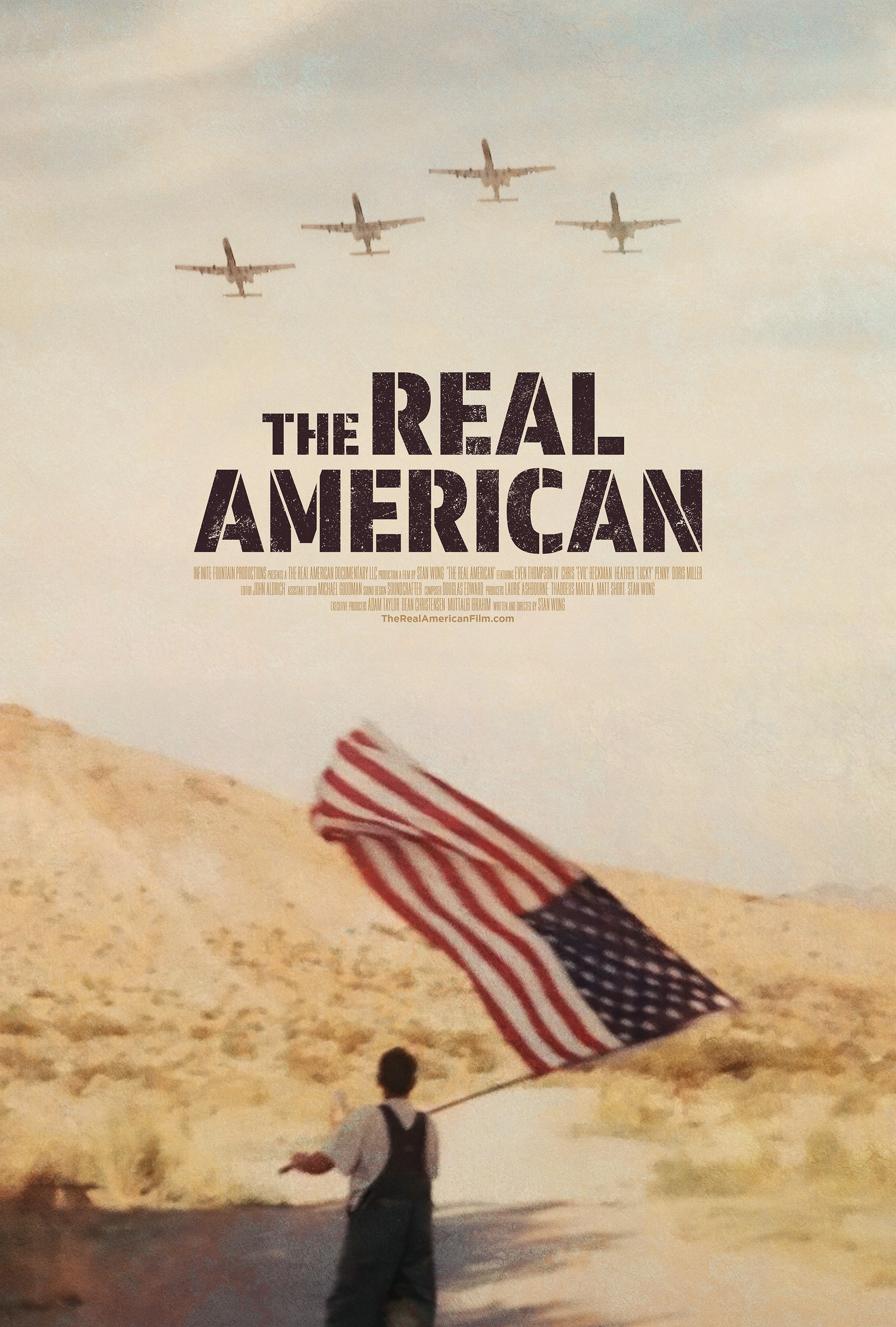 Mega Sized Movie Poster Image for The Real American 