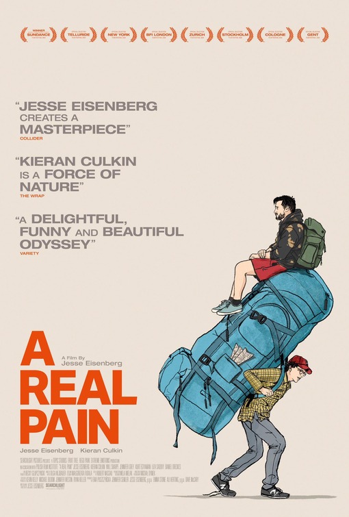 A Real Pain Movie Poster