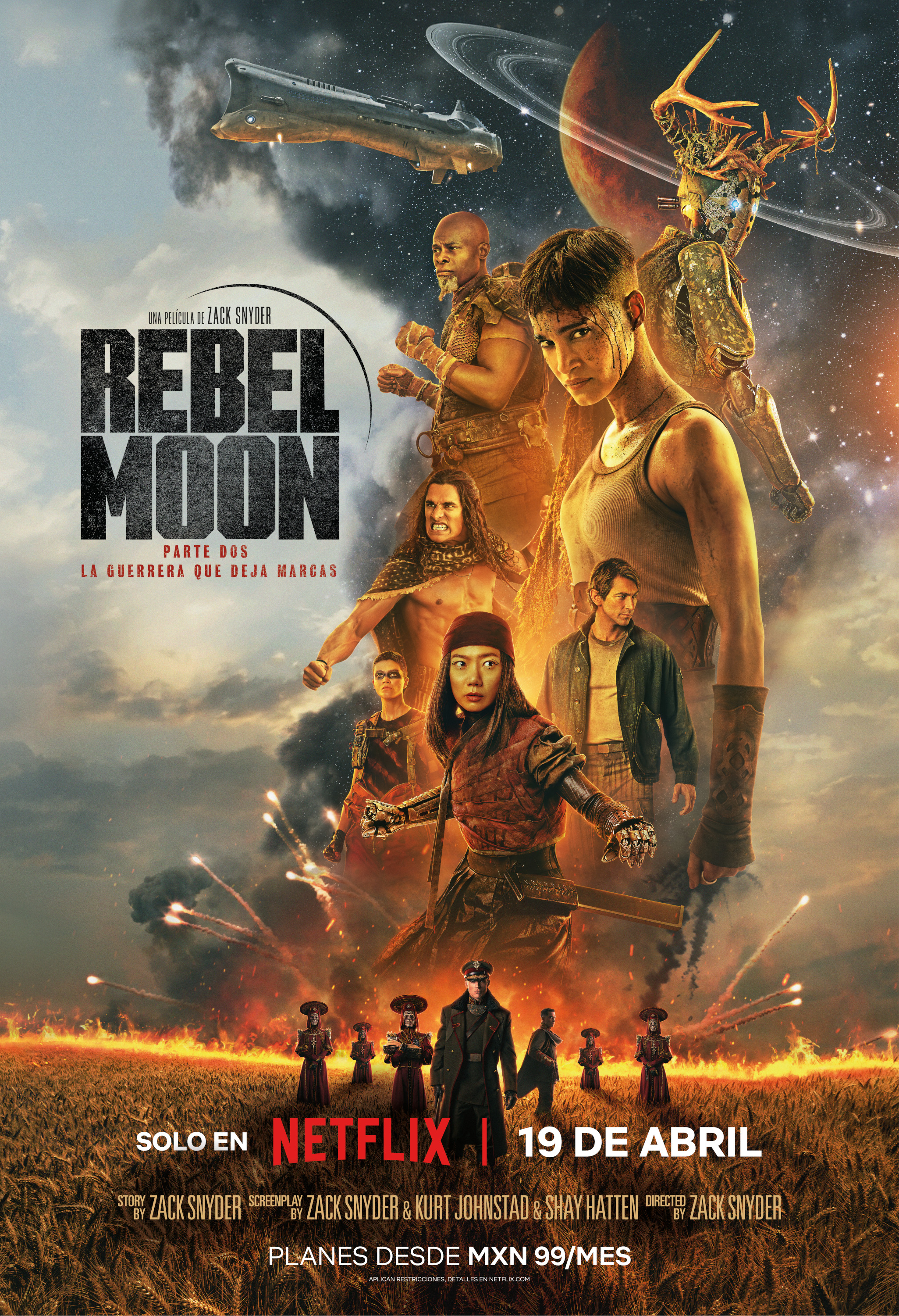 Mega Sized Movie Poster Image for Rebel Moon - Part Two: The Scargiver (#13 of 14)