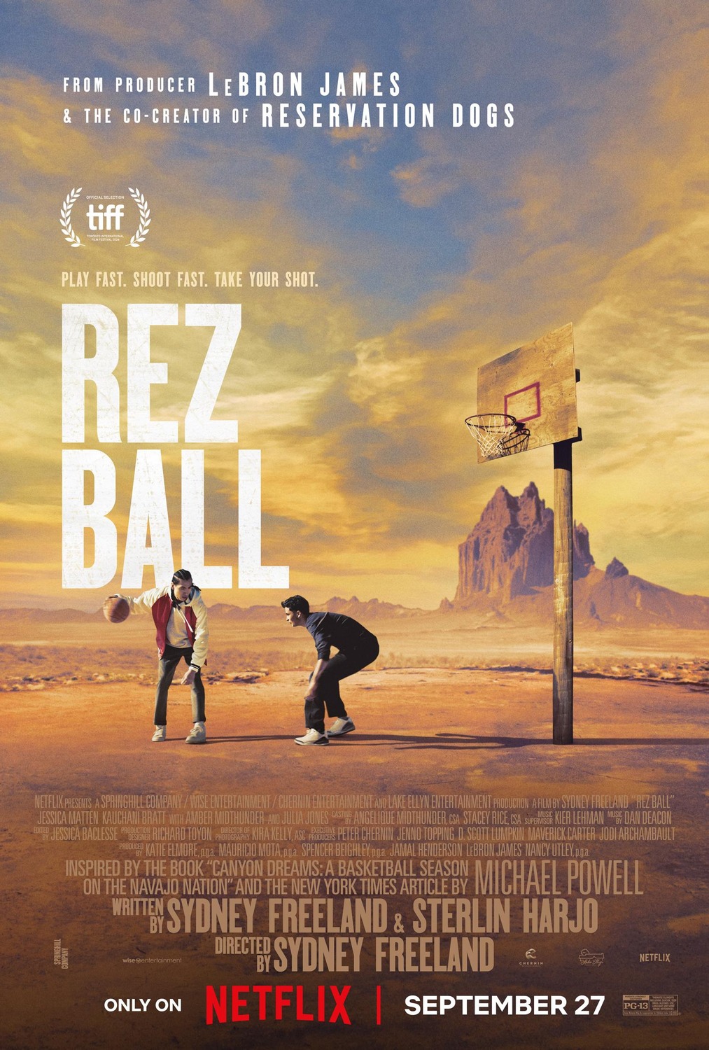 Extra Large Movie Poster Image for Rez Ball 