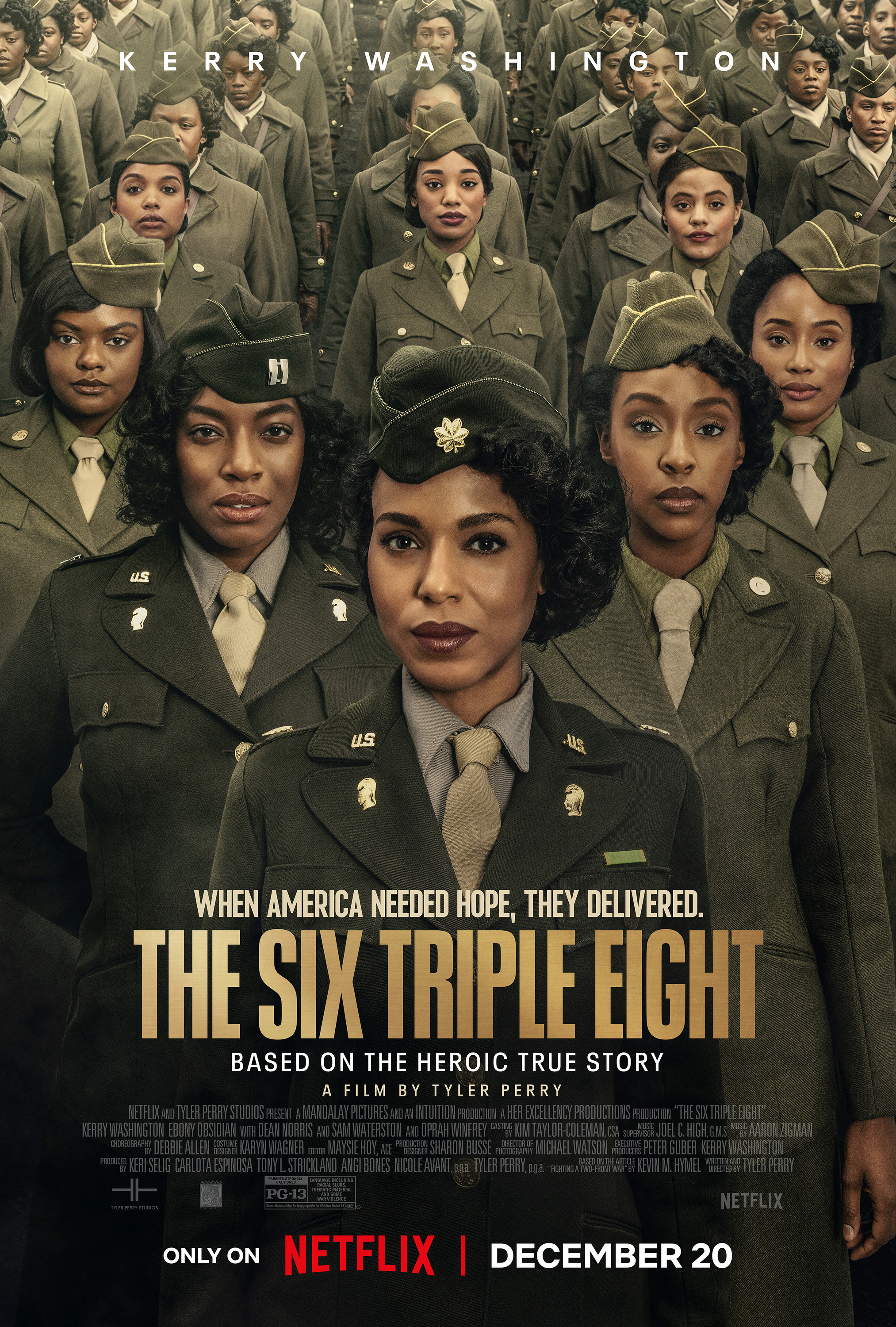 Mega Sized Movie Poster Image for The Six Triple Eight (#3 of 3)