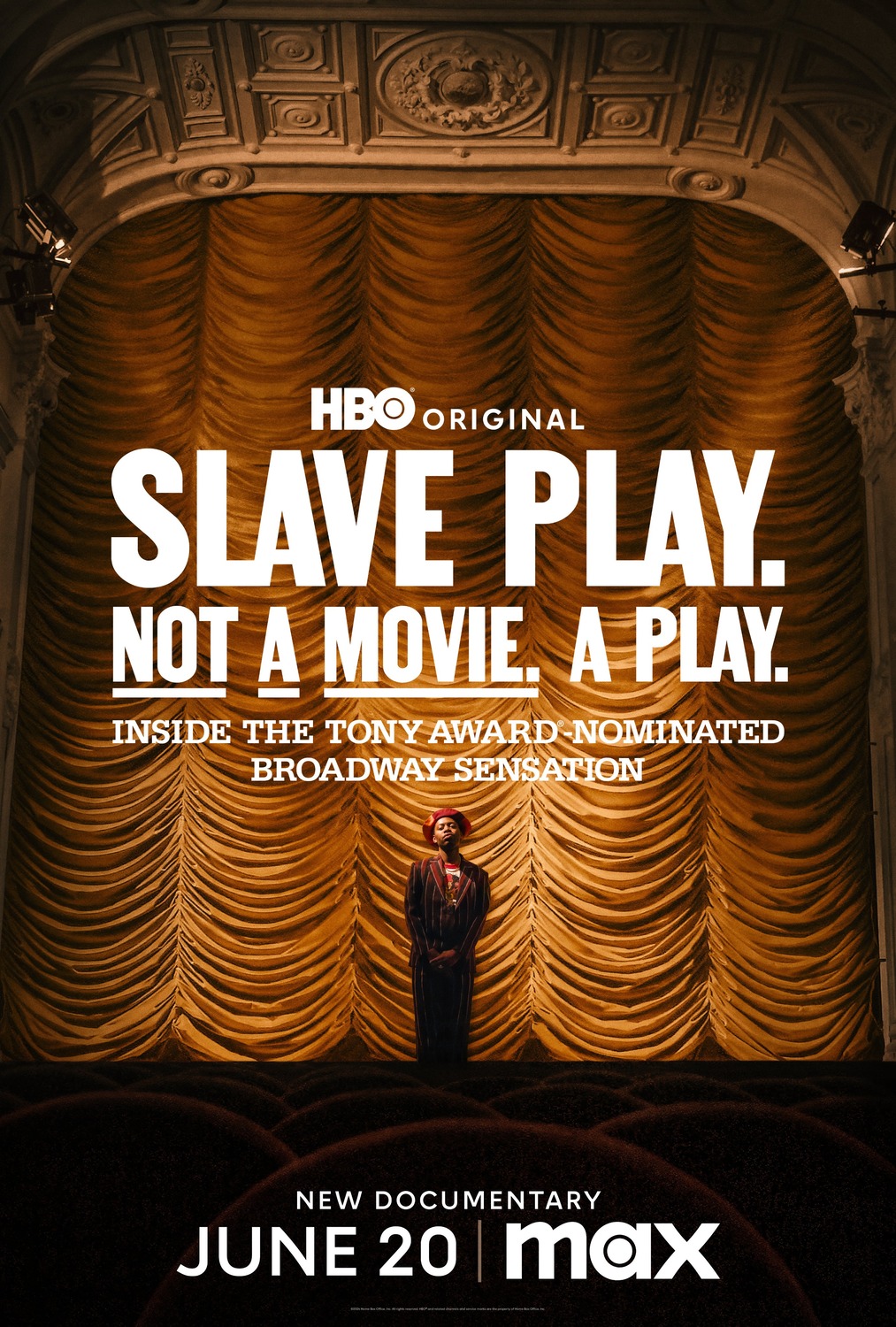Extra Large Movie Poster Image for Slave Play. Not a Movie. A Play. 