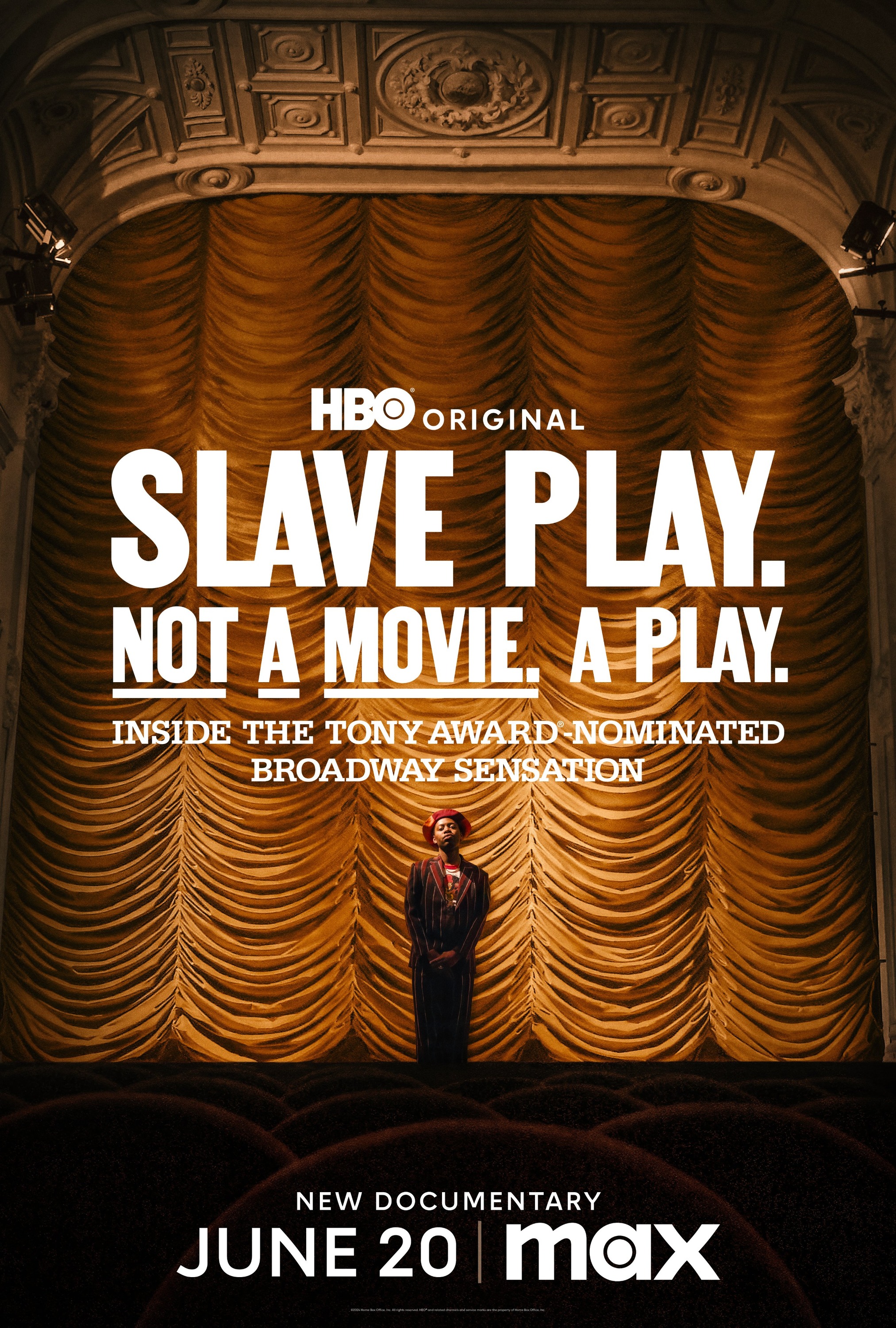 Mega Sized Movie Poster Image for Slave Play. Not a Movie. A Play. 