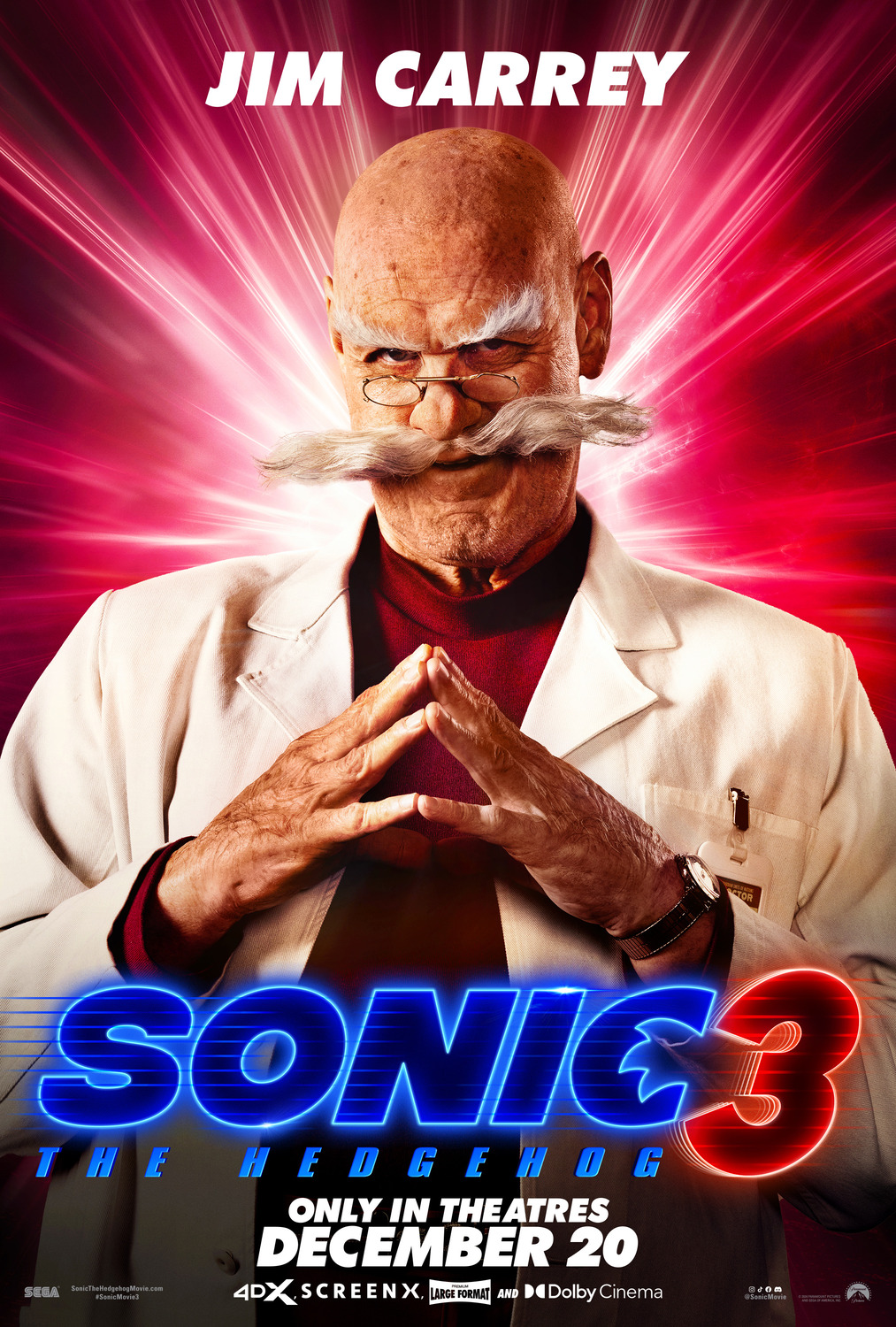 Extra Large Movie Poster Image for Sonic the Hedgehog 3 (#13 of 18)