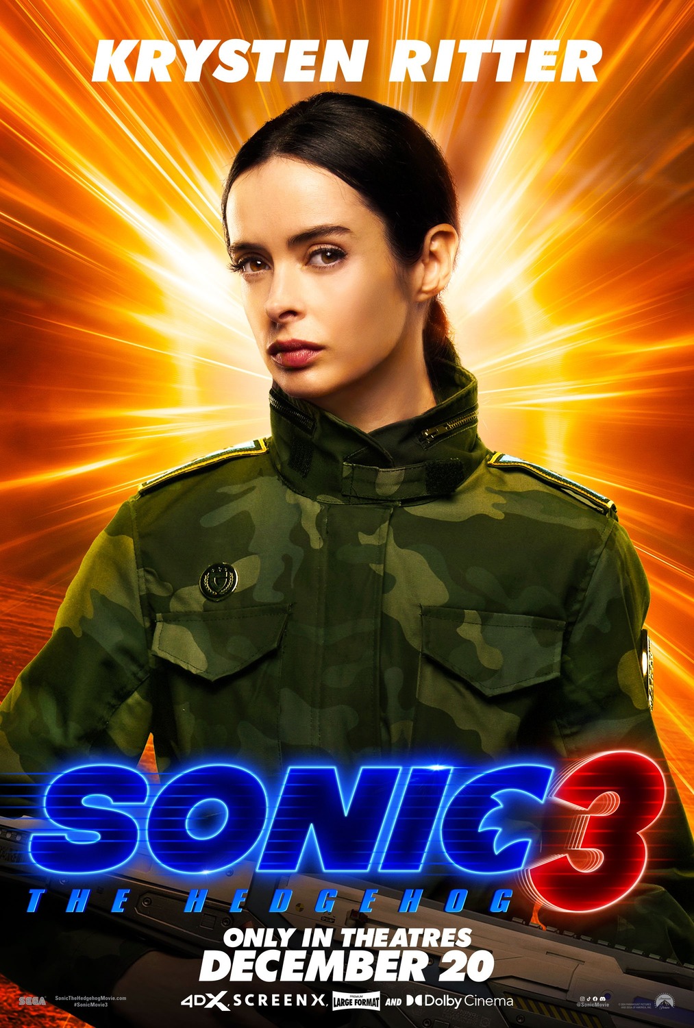 Extra Large Movie Poster Image for Sonic the Hedgehog 3 (#14 of 18)