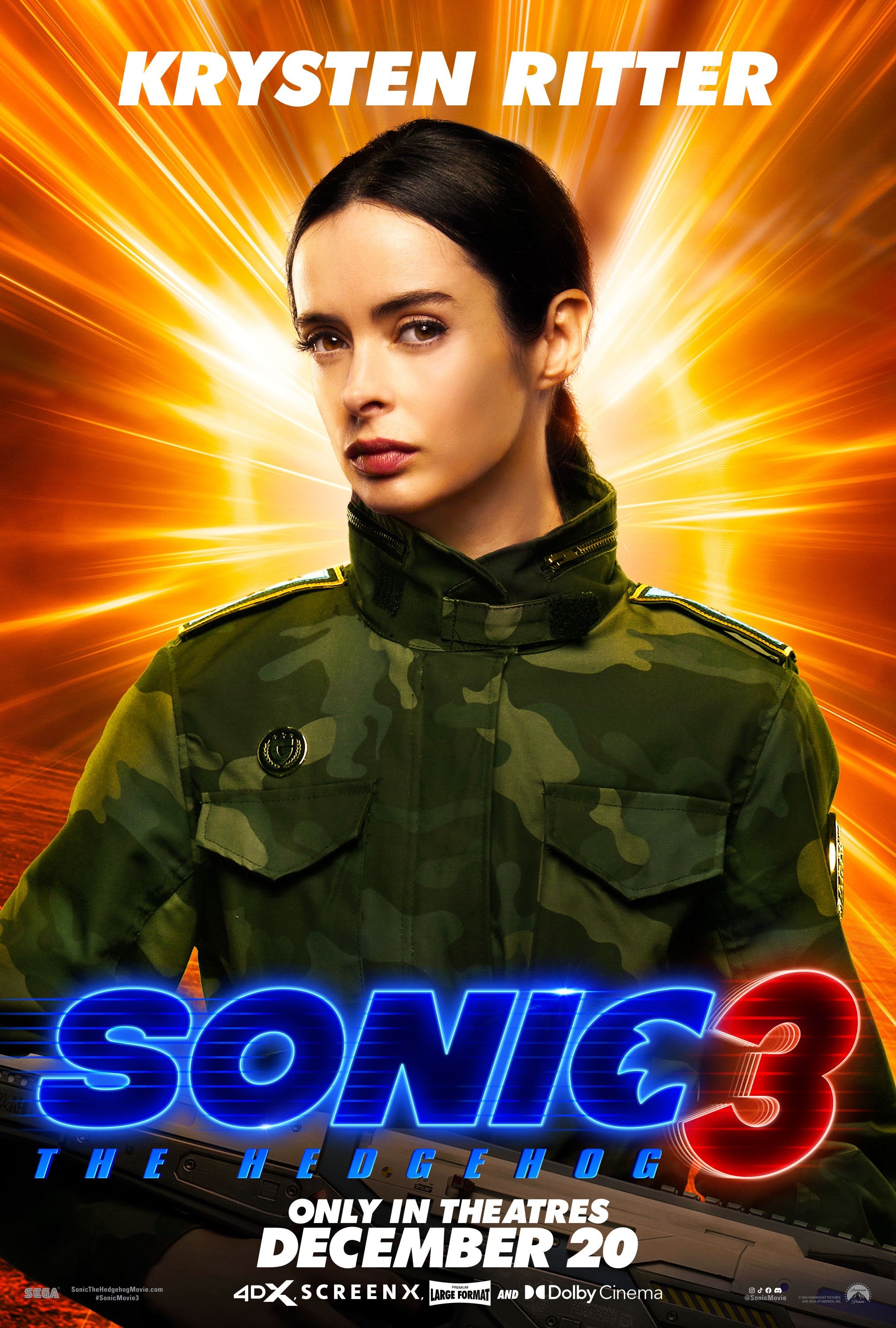 Mega Sized Movie Poster Image for Sonic the Hedgehog 3 (#14 of 18)