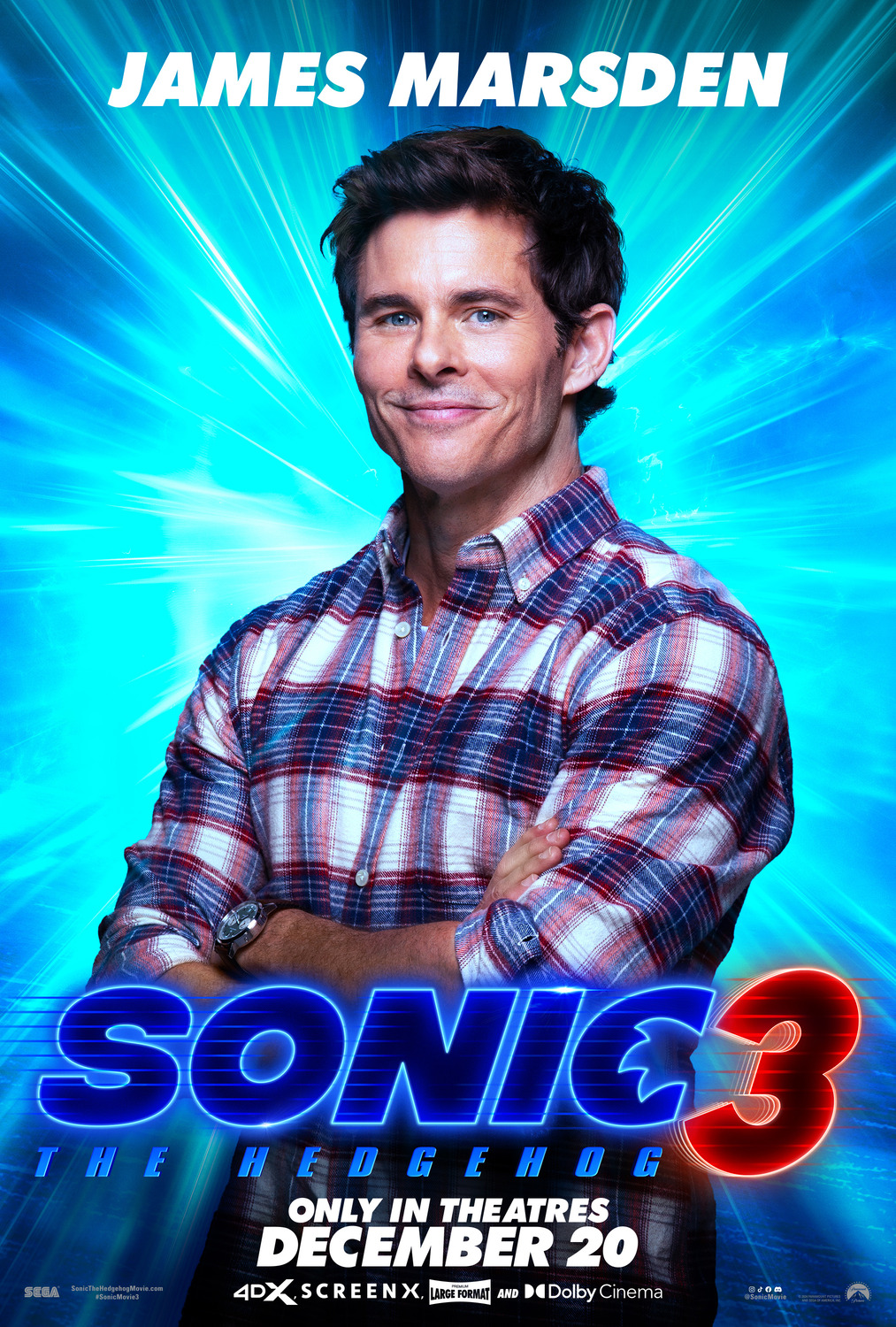 Extra Large Movie Poster Image for Sonic the Hedgehog 3 (#15 of 32)