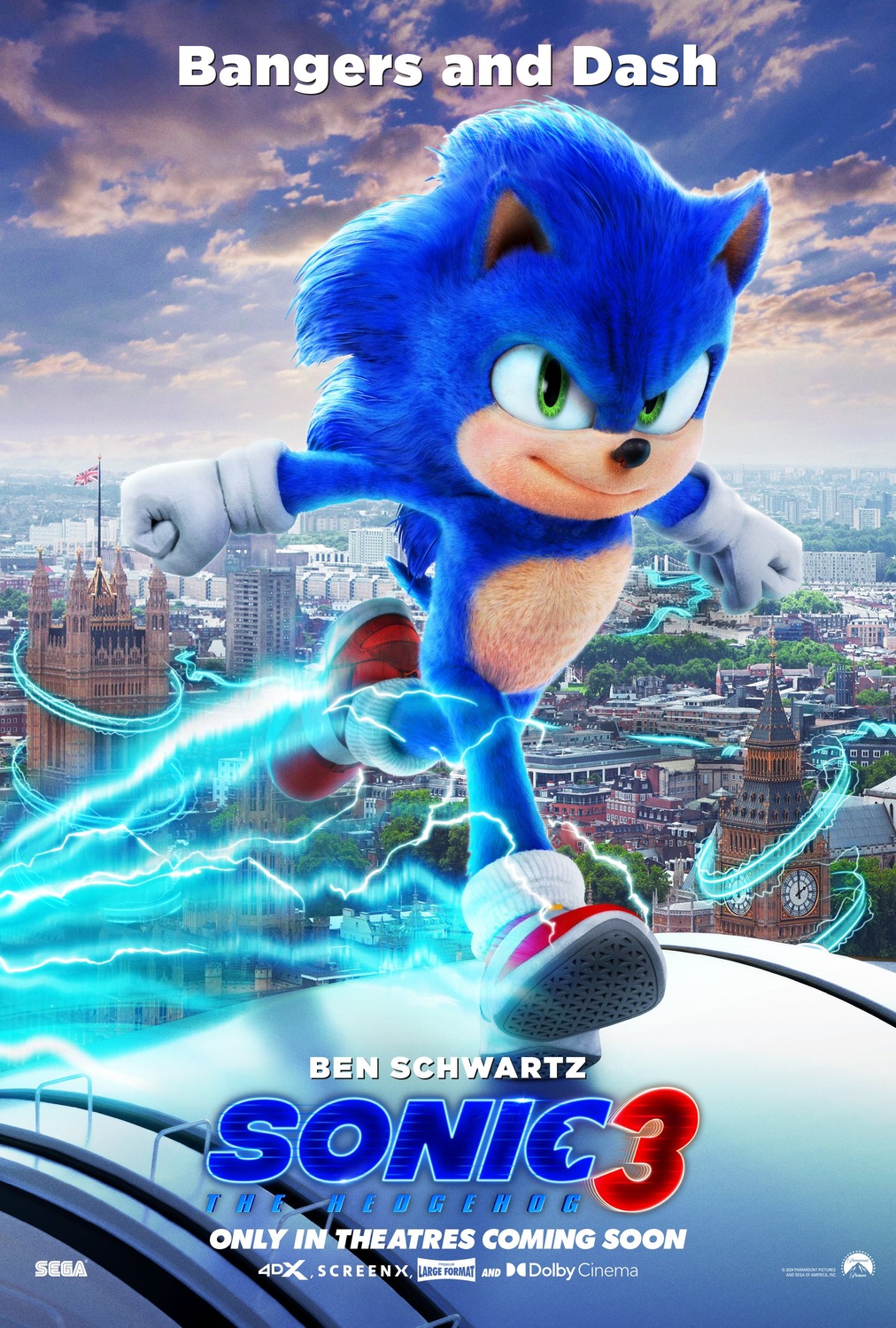 Extra Large Movie Poster Image for Sonic the Hedgehog 3 (#19 of 28)