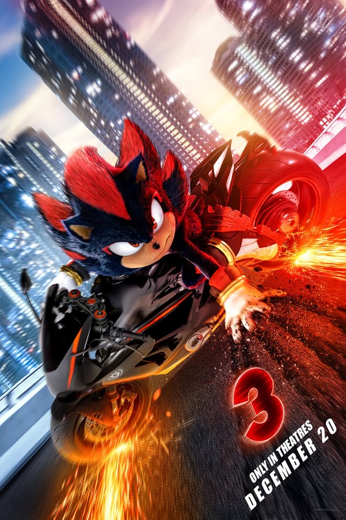 Sonic the Hedgehog 3 Movie Poster