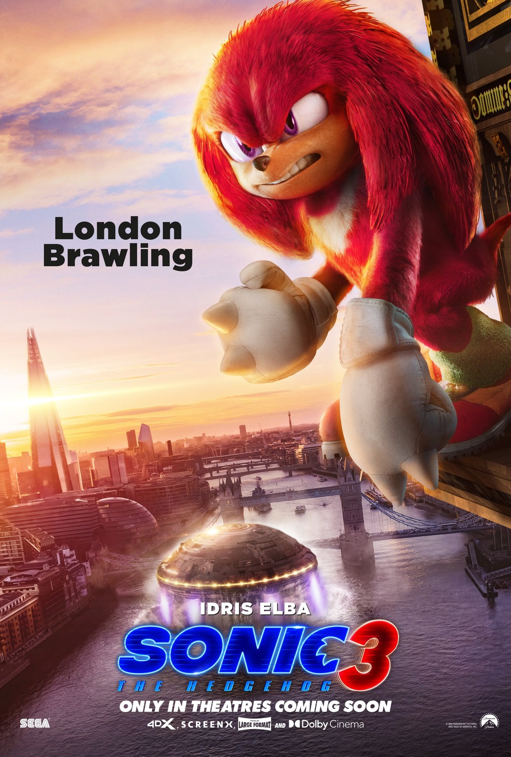 Extra Large Movie Poster Image for Sonic the Hedgehog 3 (#21 of 28)