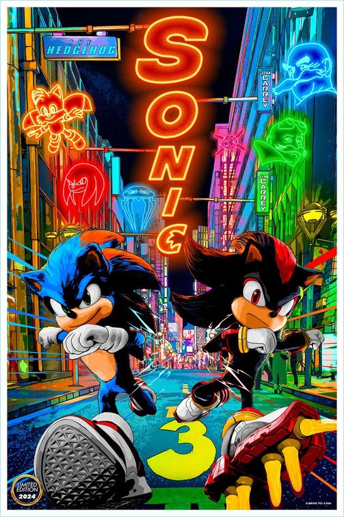 Sonic the Hedgehog 3 Movie Poster