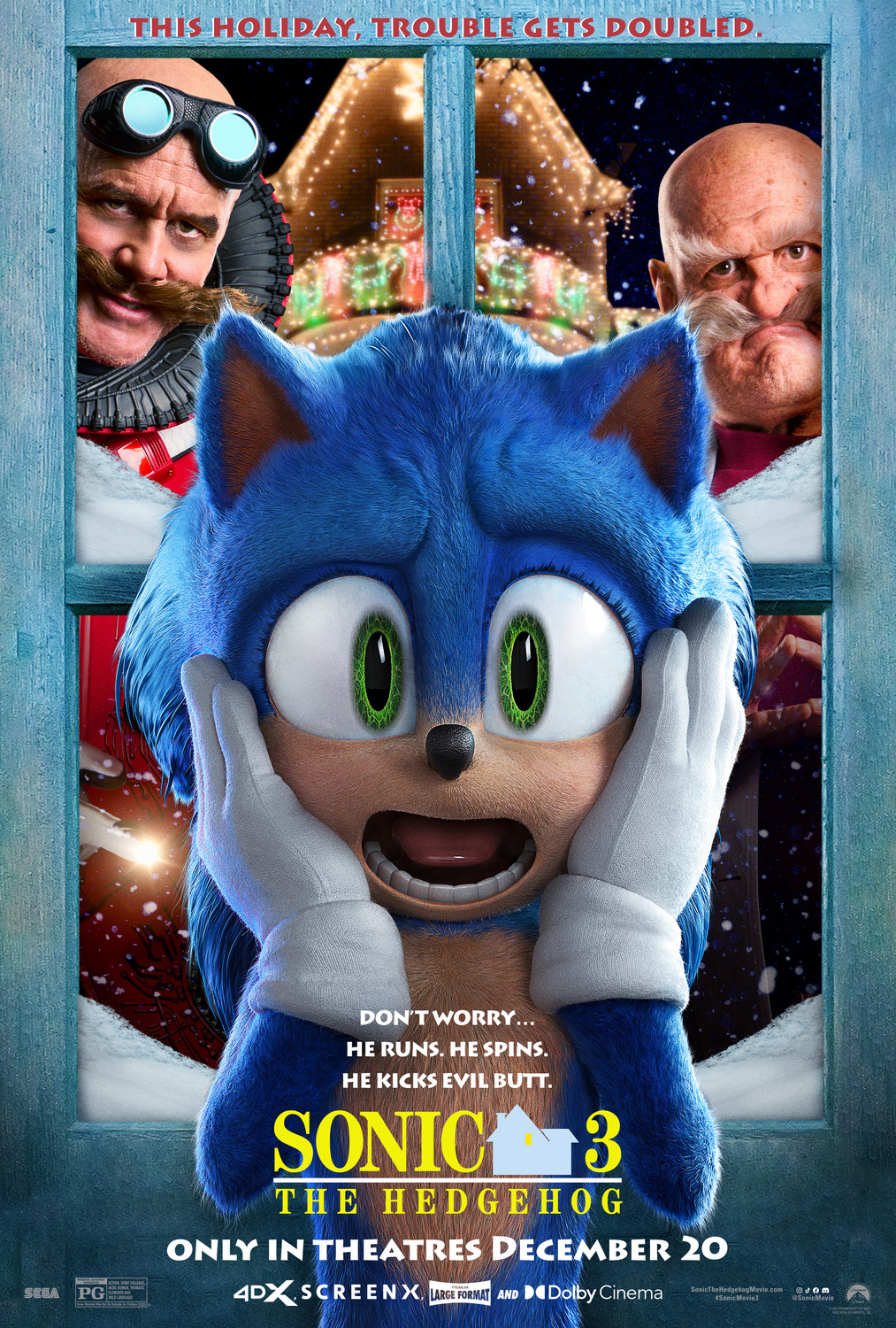 Extra Large Movie Poster Image for Sonic the Hedgehog 3 (#35 of 43)