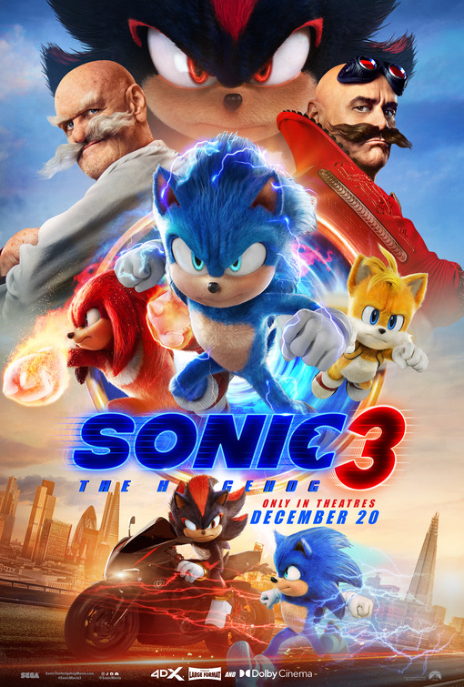 Sonic the Hedgehog 3 Movie Poster