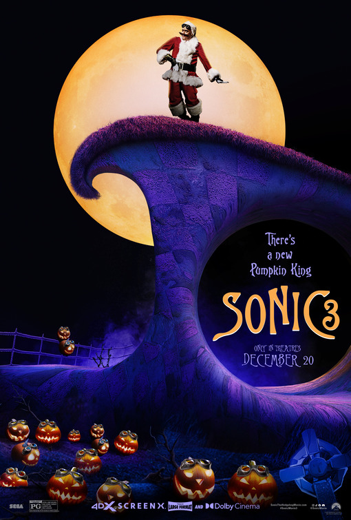 Sonic the Hedgehog 3 Movie Poster