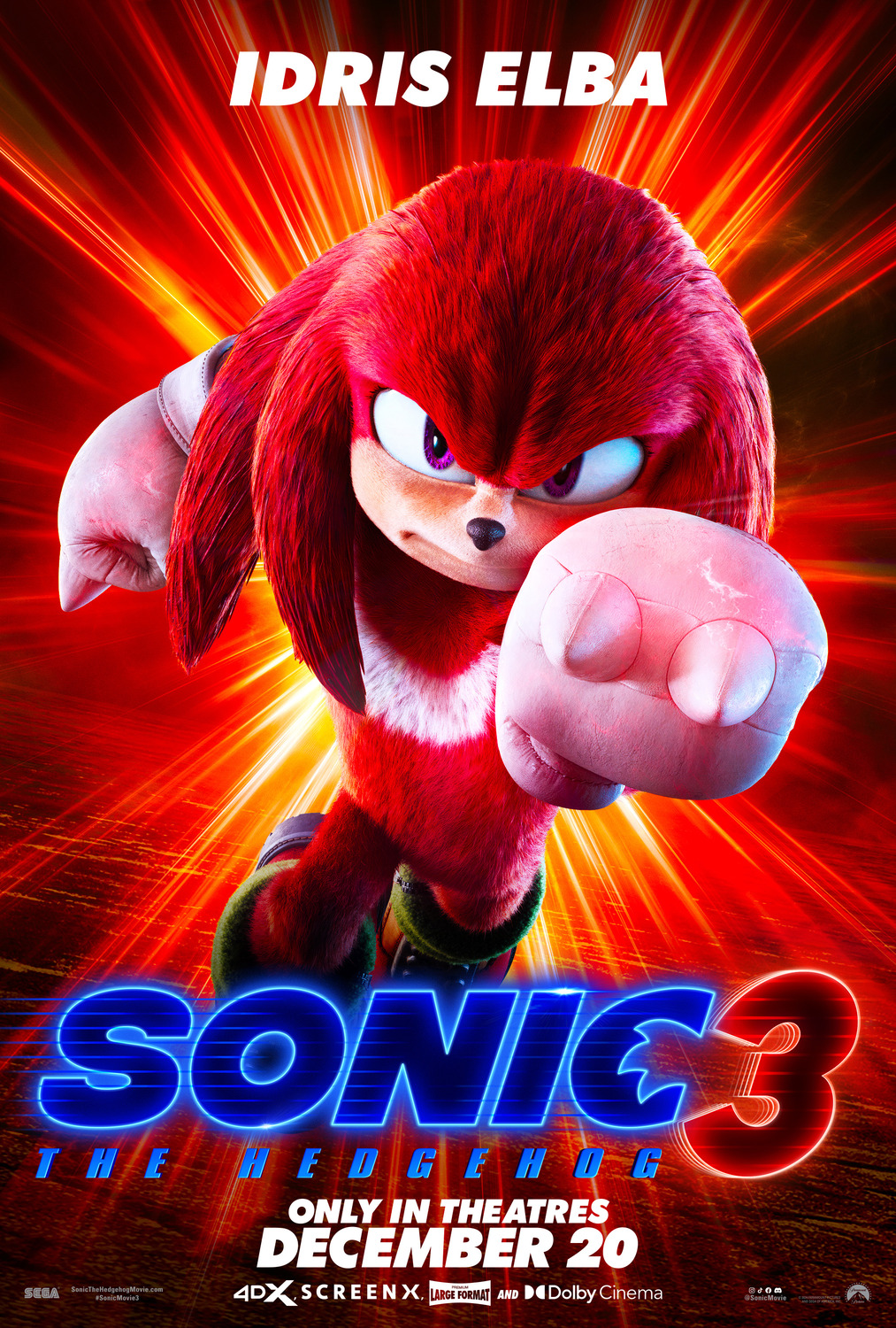 Extra Large Movie Poster Image for Sonic the Hedgehog 3 (#9 of 43)