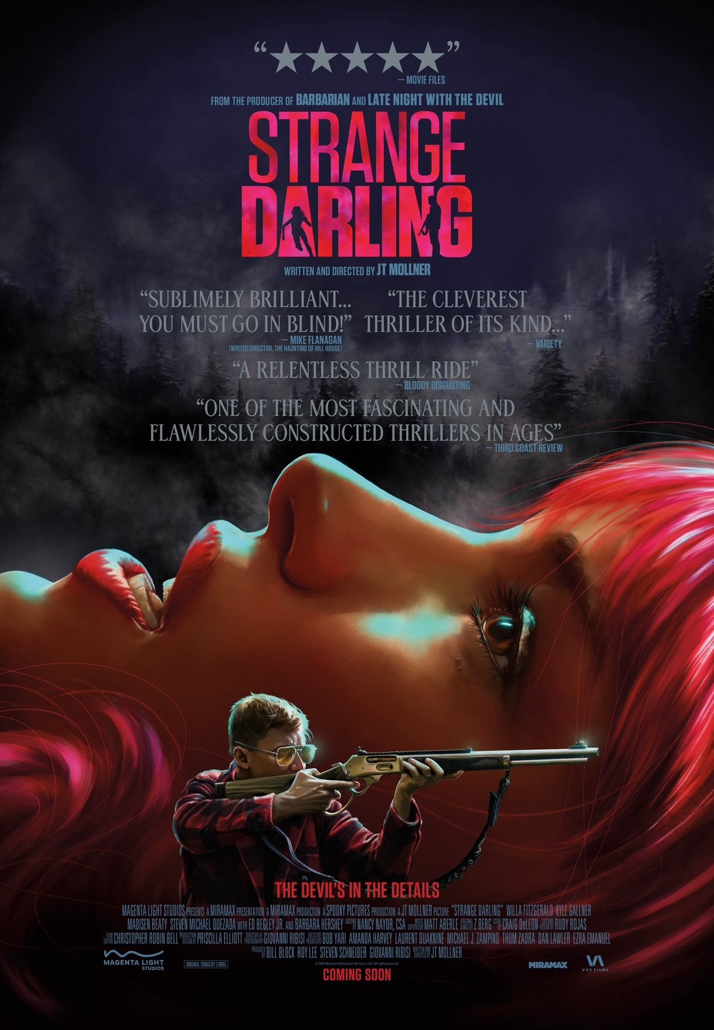 Extra Large Movie Poster Image for Strange Darling (#2 of 4)