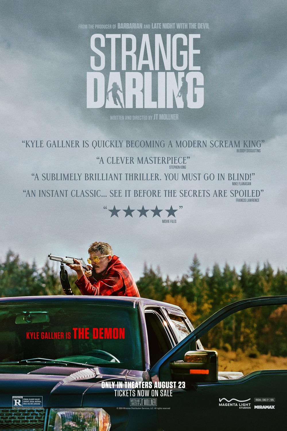 Extra Large Movie Poster Image for Strange Darling (#3 of 4)