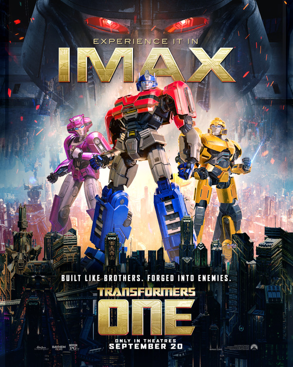 Transformers One Movie Poster