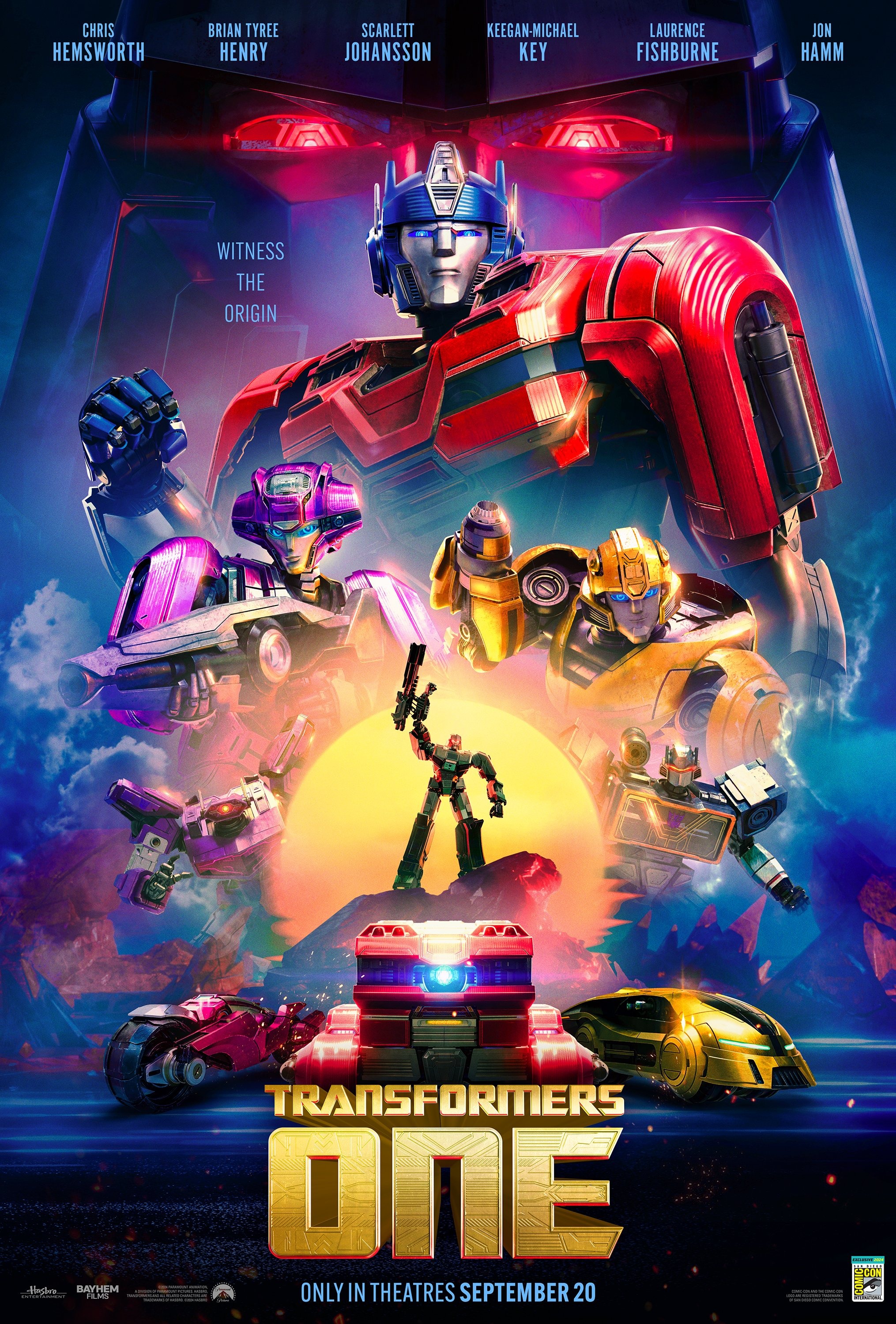 Mega Sized Movie Poster Image for Transformers One (#8 of 23)