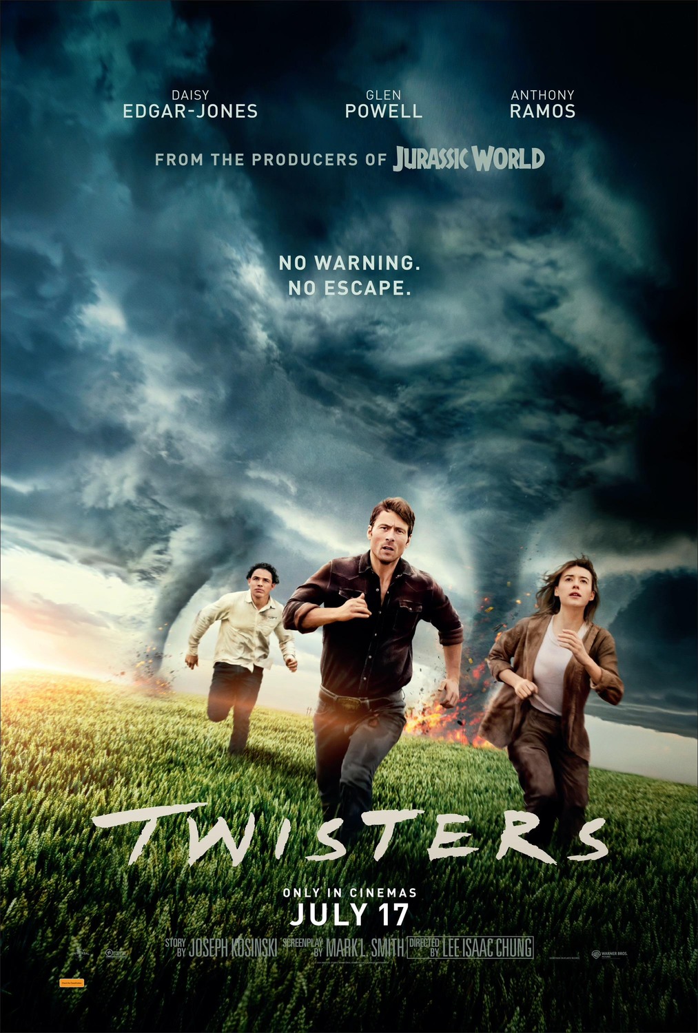 Extra Large Movie Poster Image for Twisters (#8 of 9)