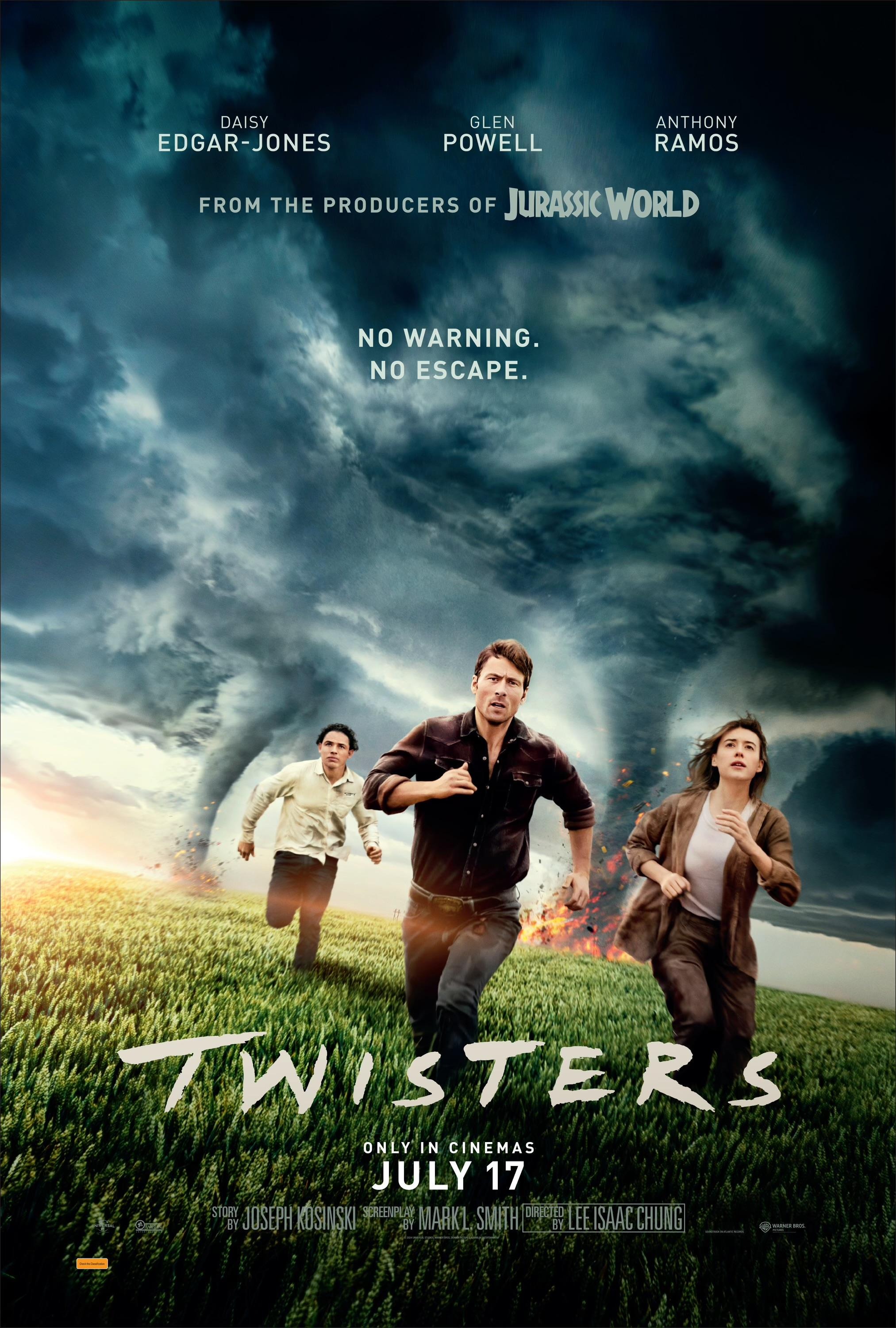 Mega Sized Movie Poster Image for Twisters (#8 of 9)