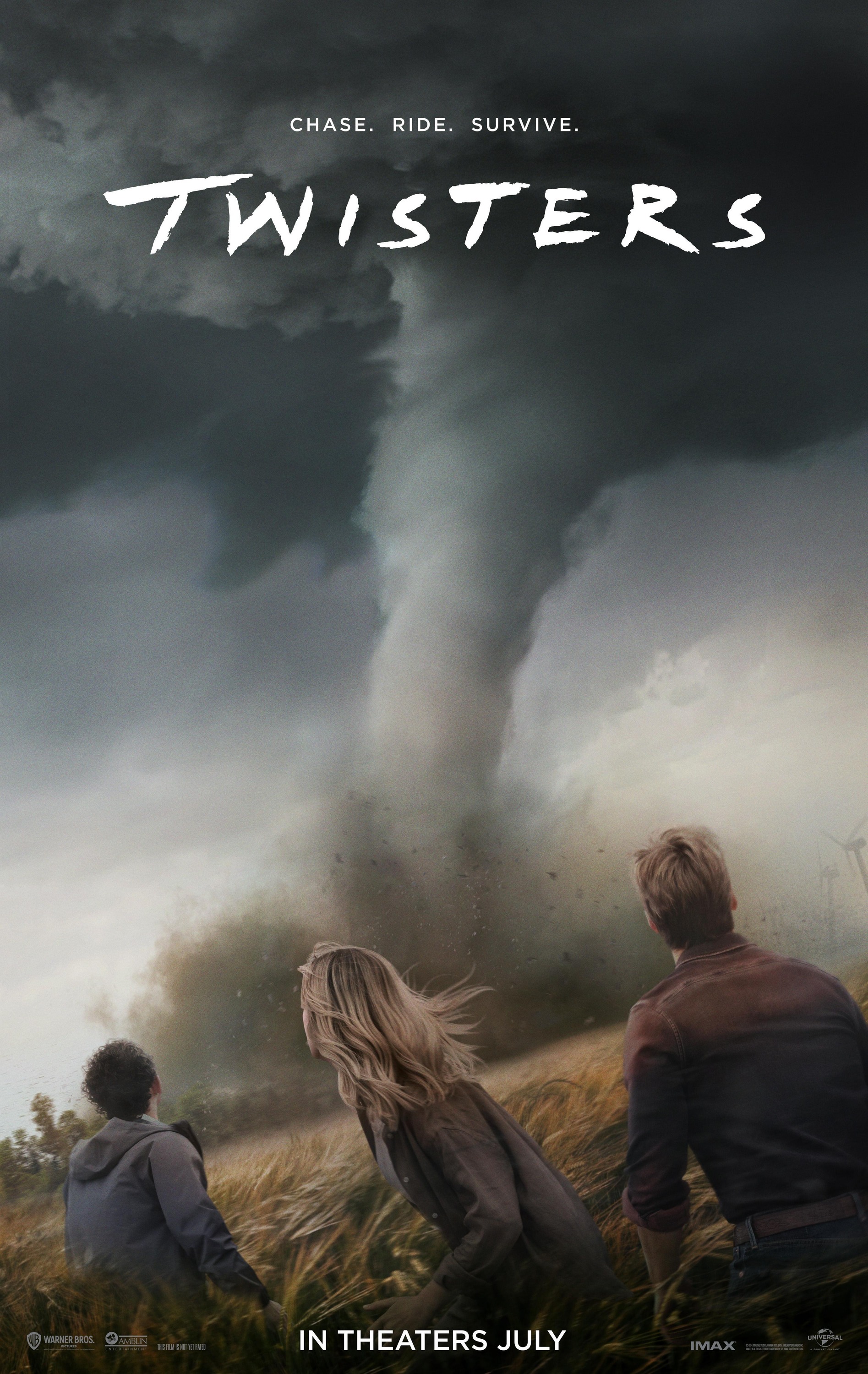 Mega Sized Movie Poster Image for Twisters (#1 of 7)