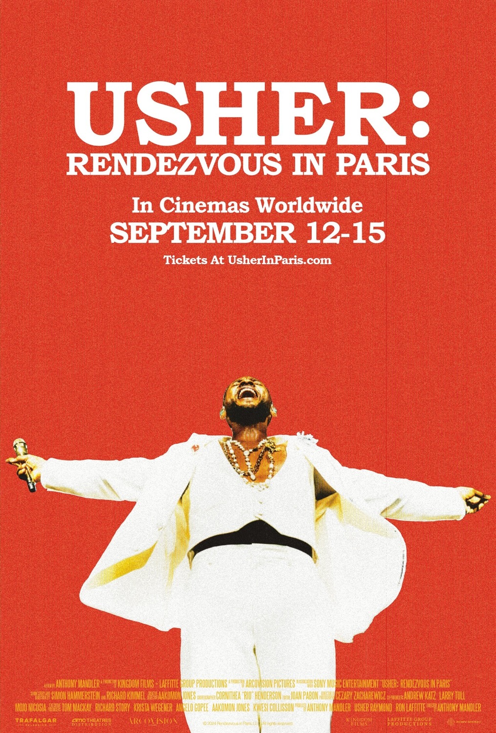 Extra Large Movie Poster Image for Usher: Rendezvous in Paris (#1 of 2)