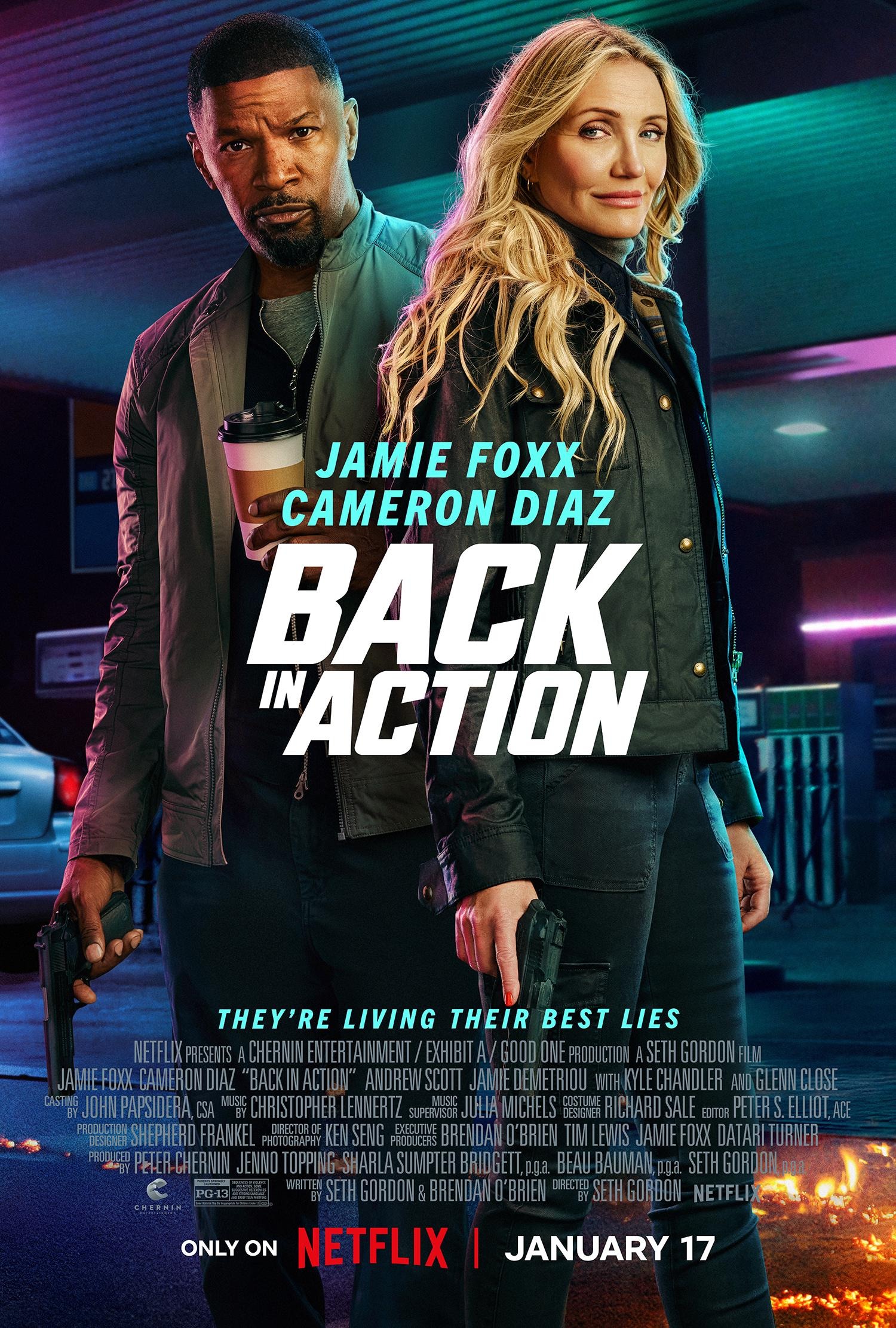 Mega Sized Movie Poster Image for Back in Action 