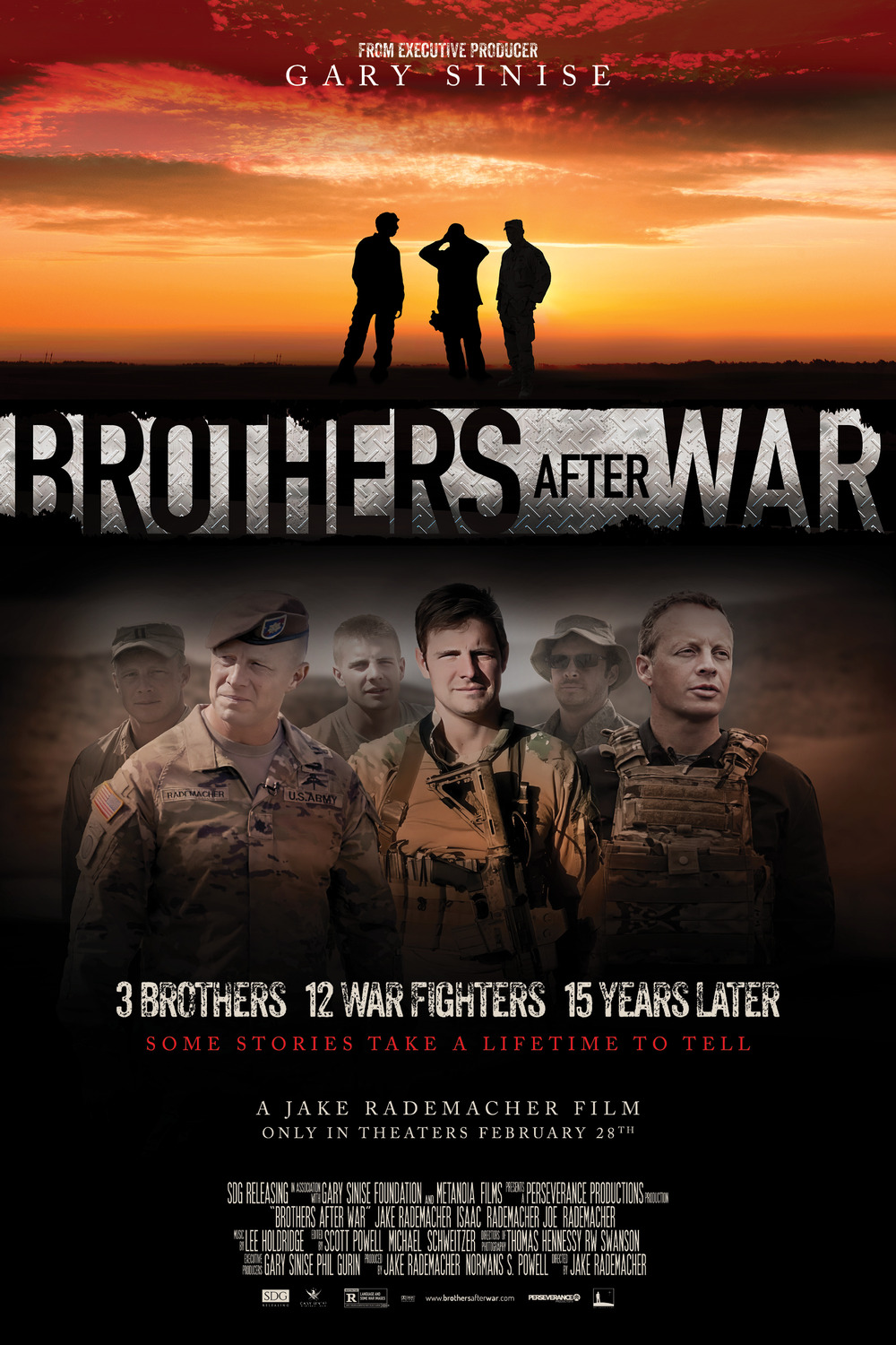 Extra Large Movie Poster Image for Brothers After War 