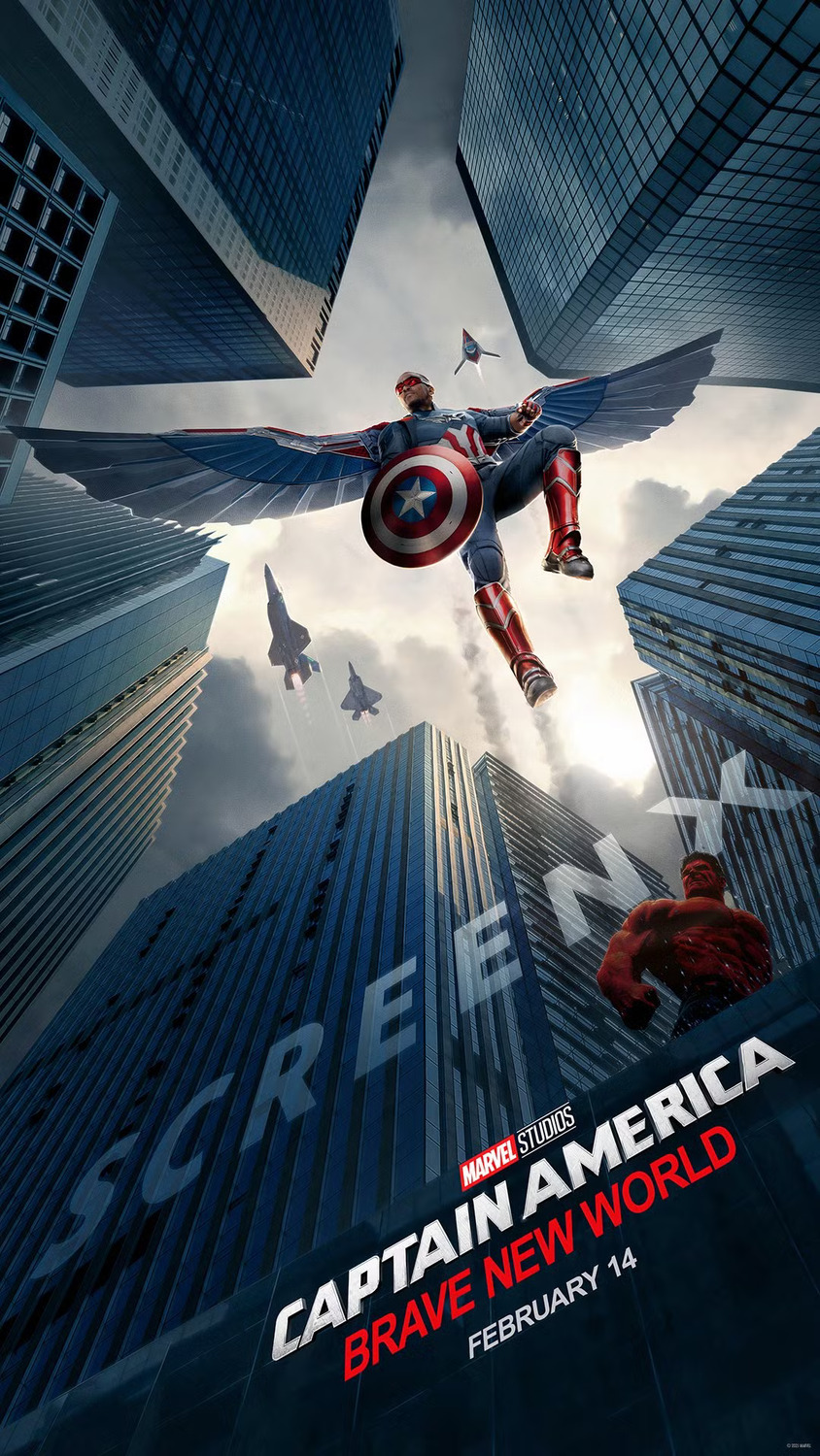 Extra Large Movie Poster Image for Captain America: Brave New World (#4 of 8)