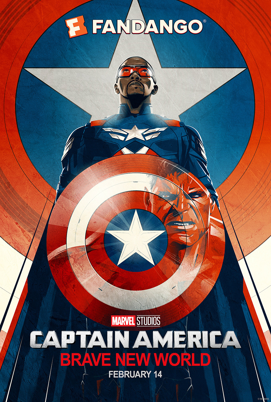 Extra Large Movie Poster Image for Captain America: Brave New World (#8 of 8)