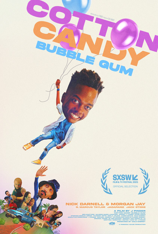 Cotton Candy Bubble Gum Movie Poster