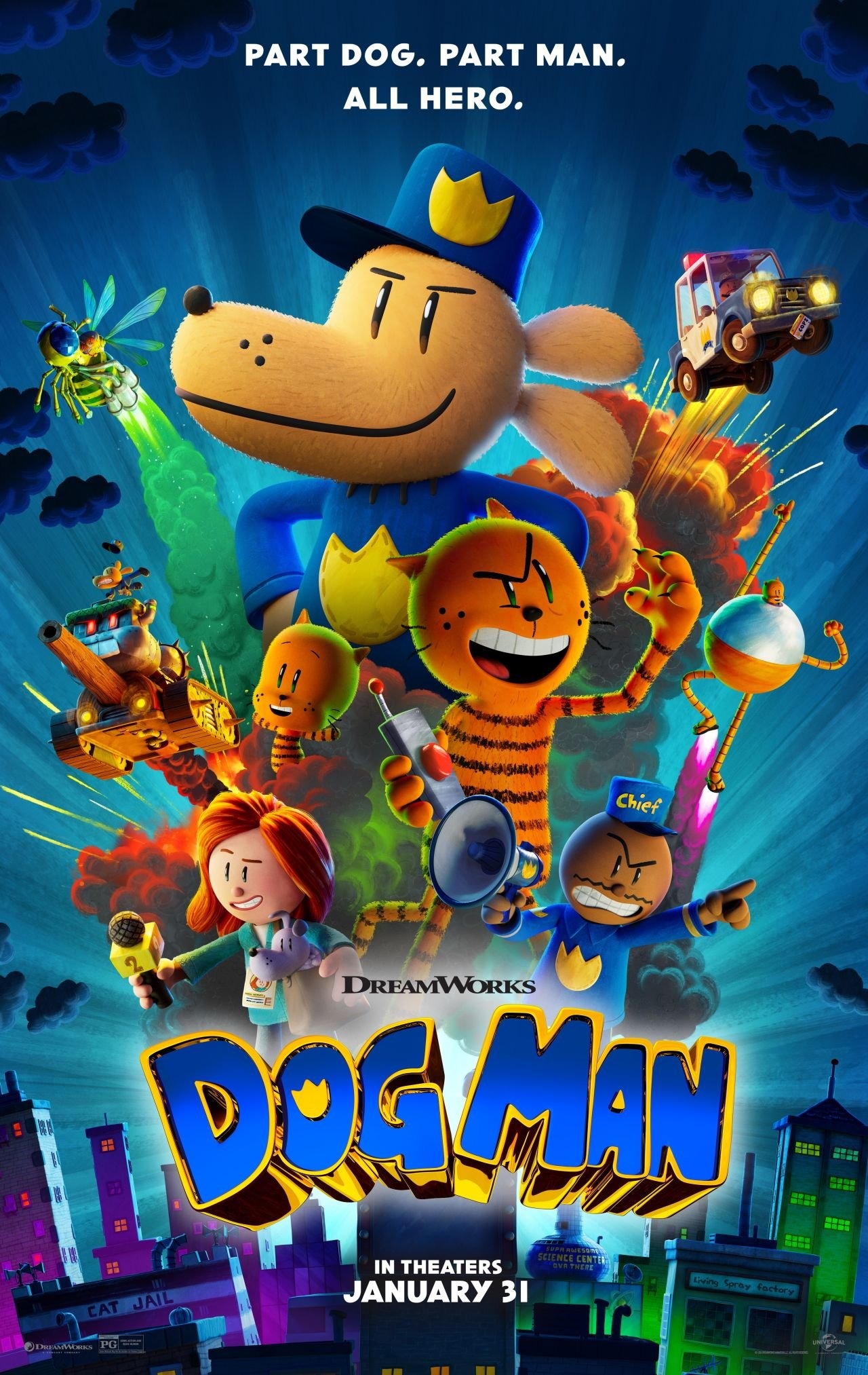 Mega Sized Movie Poster Image for Dog Man (#2 of 2)