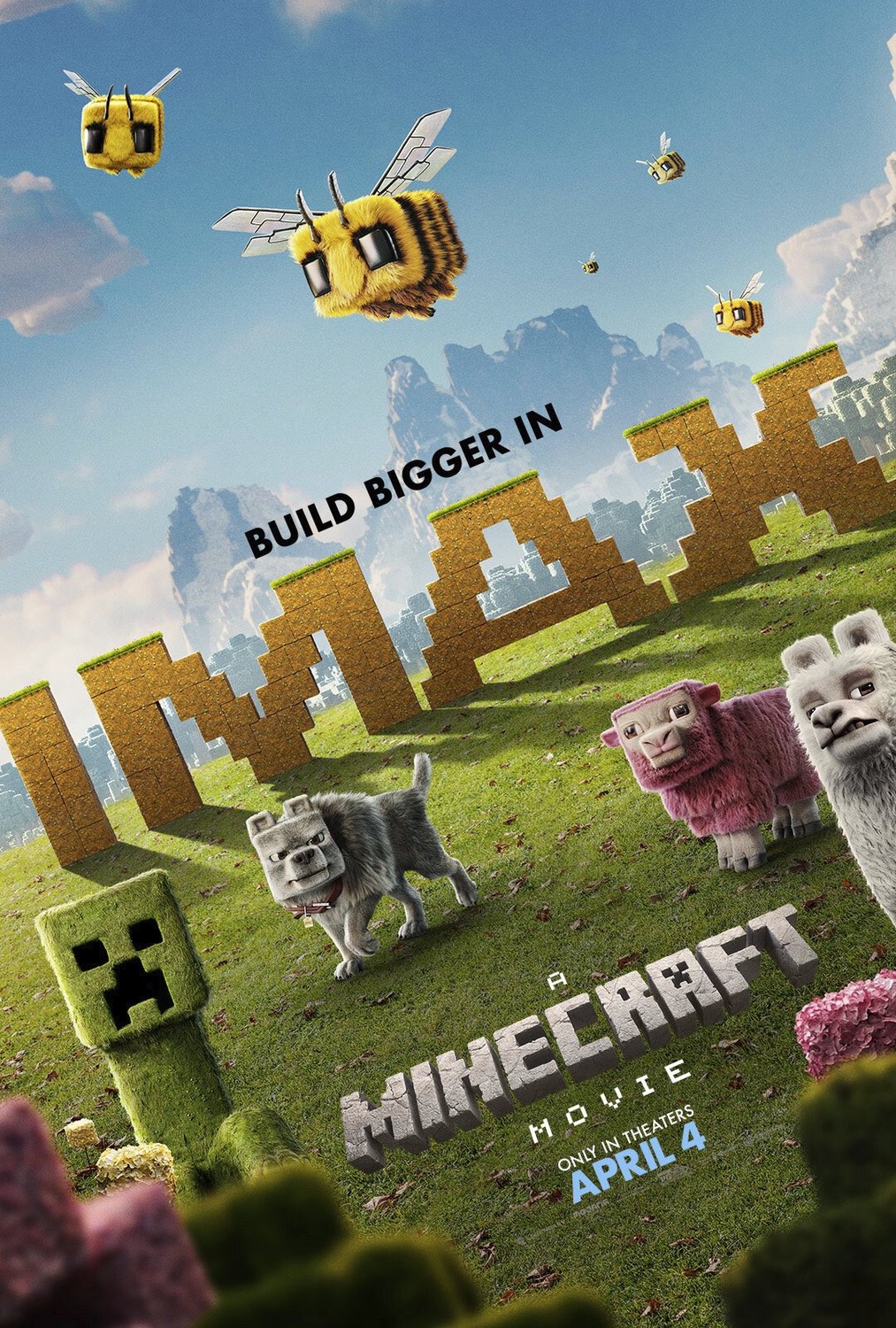 Extra Large Movie Poster Image for Minecraft: The Movie (#4 of 7)