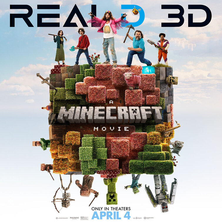 Minecraft: The Movie Movie Poster