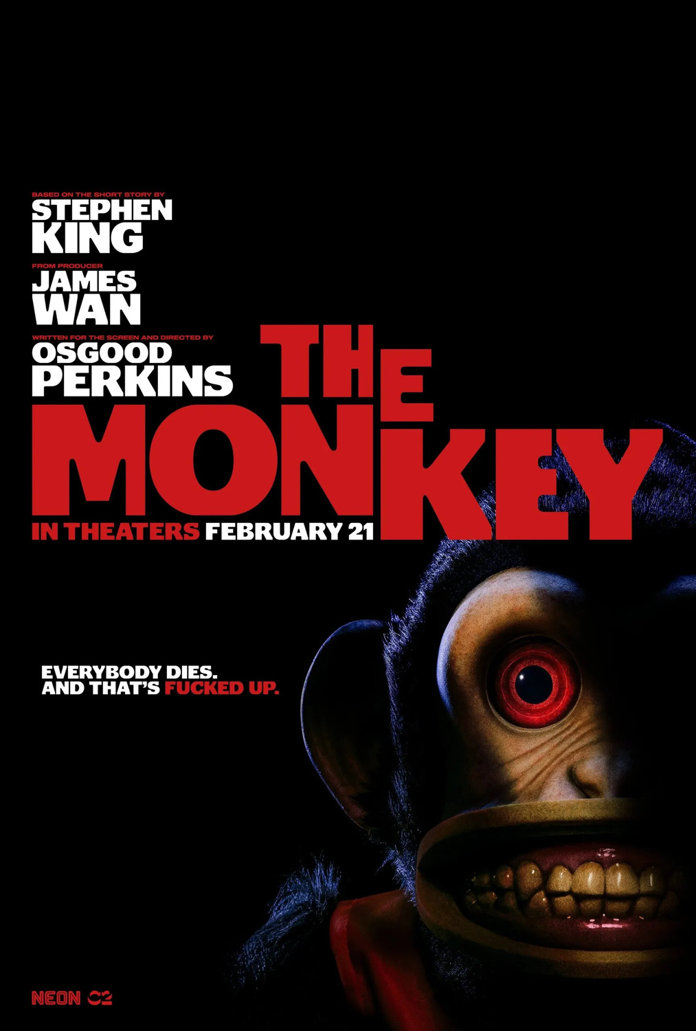 Extra Large Movie Poster Image for The Monkey 